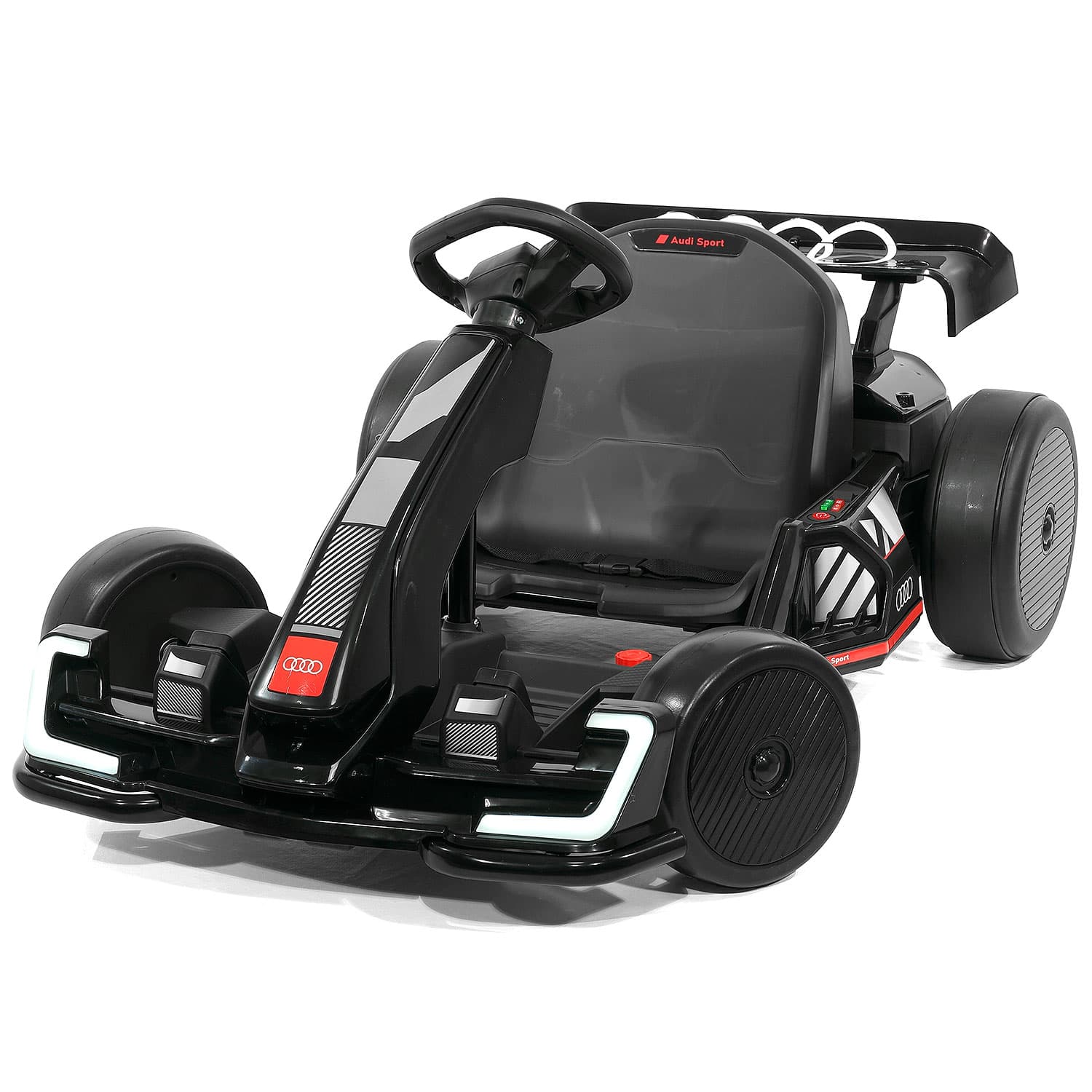 Audi Sport 24v Big Kids Drifting Ride-on Go Kart | Black