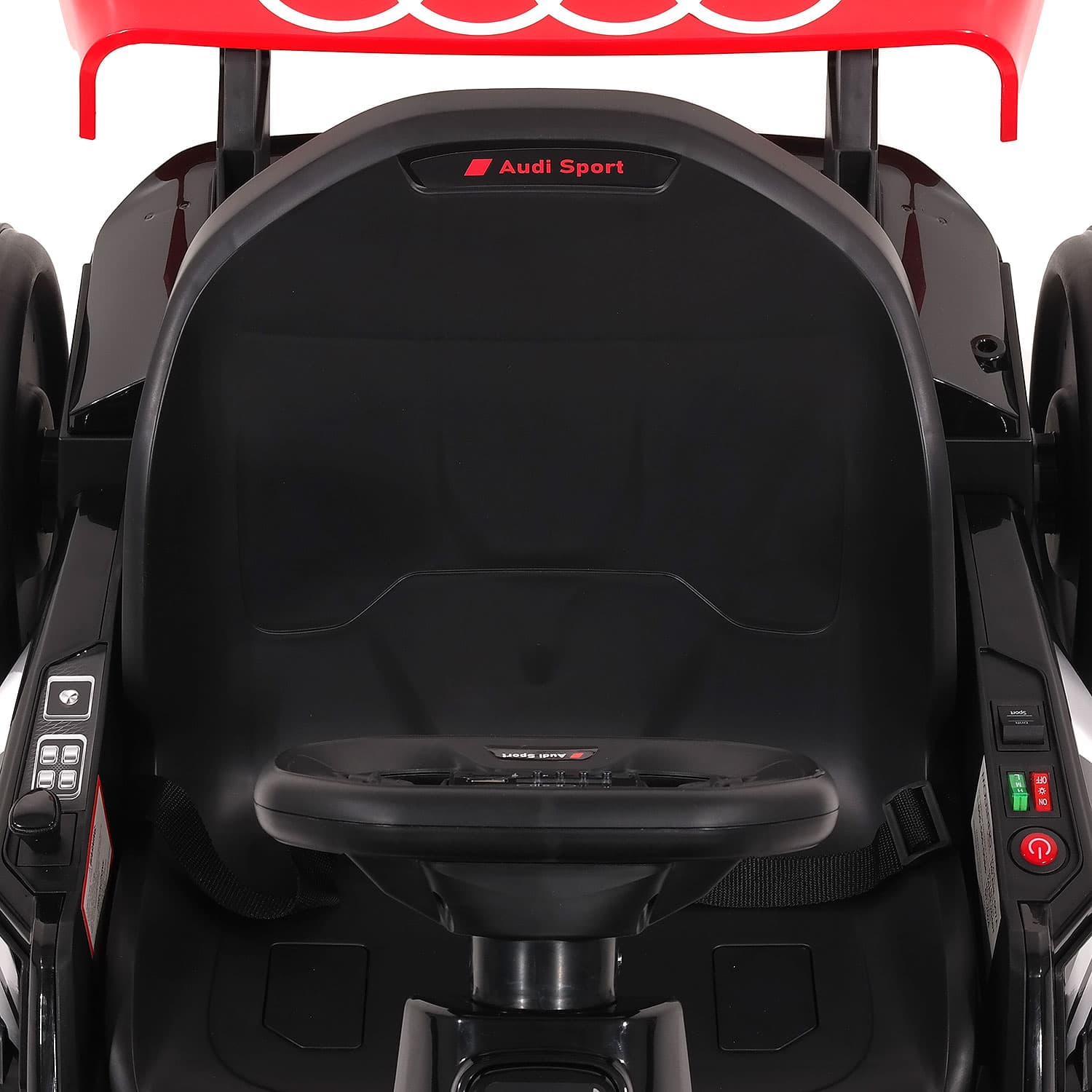 Audi Sport 24v Big Kids Drifting Ride-on Go Kart | Black