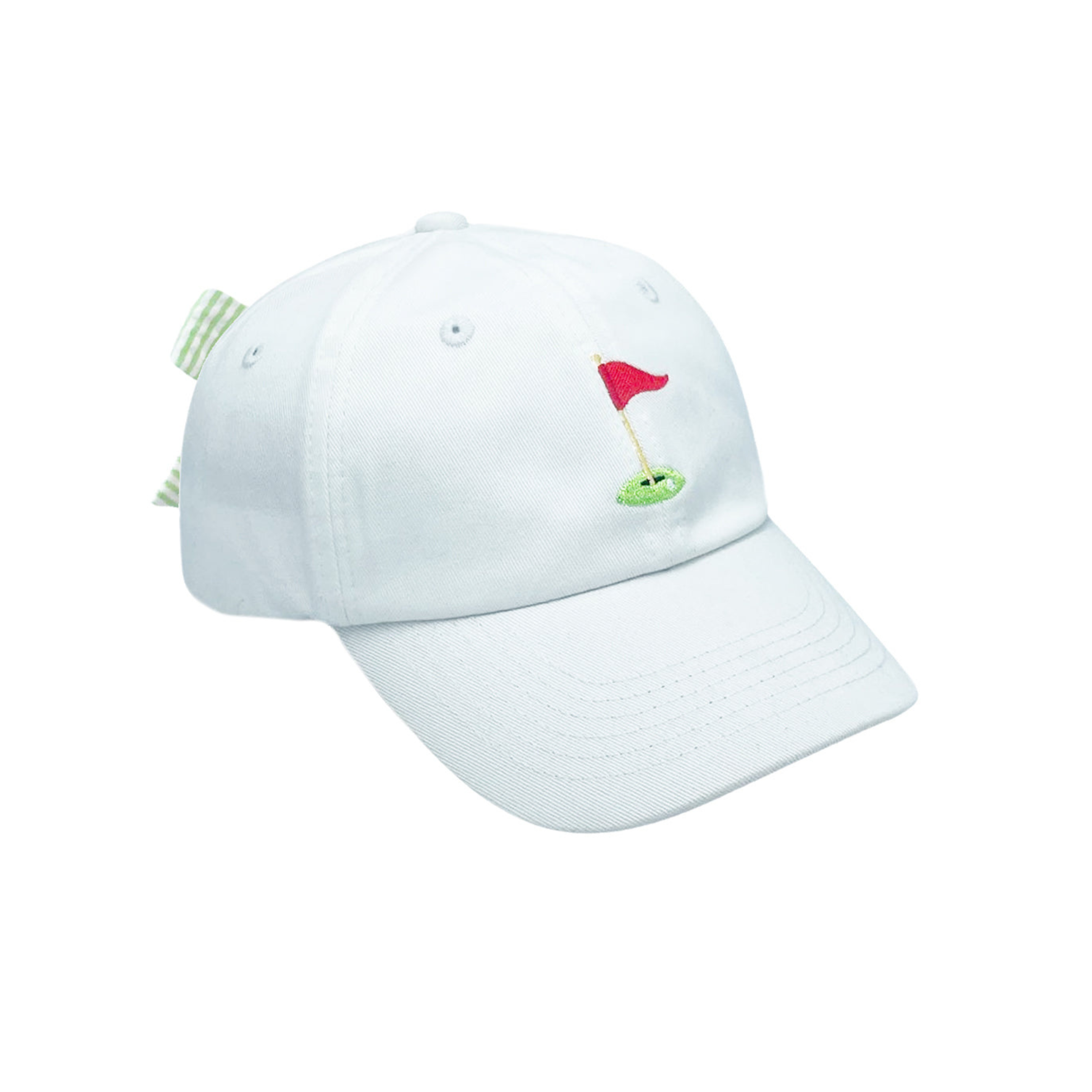 Golf Flag Bow Baseball Hat (youth)