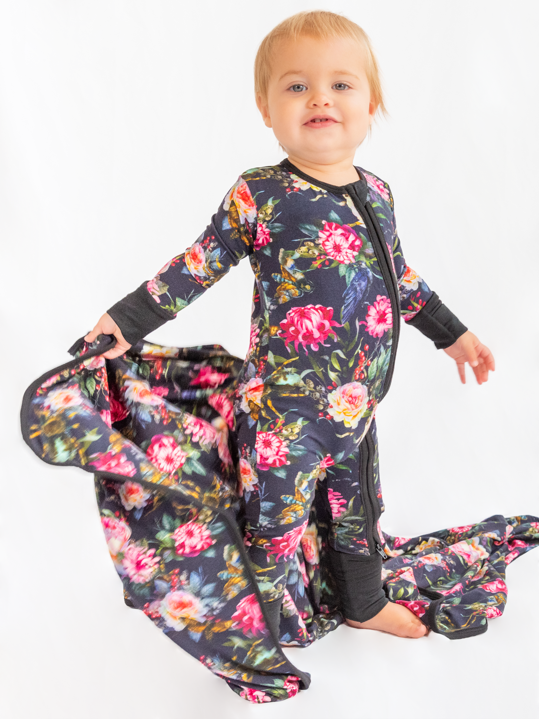 Gothic Floral Blankie