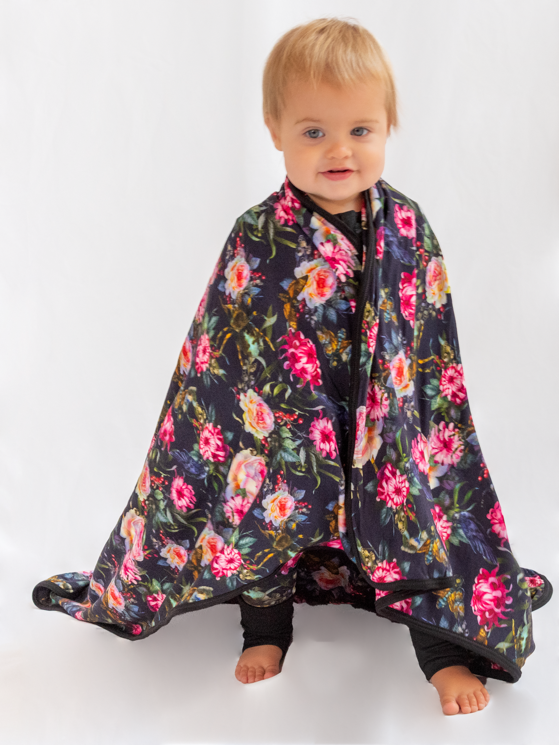 Gothic Floral Blankie