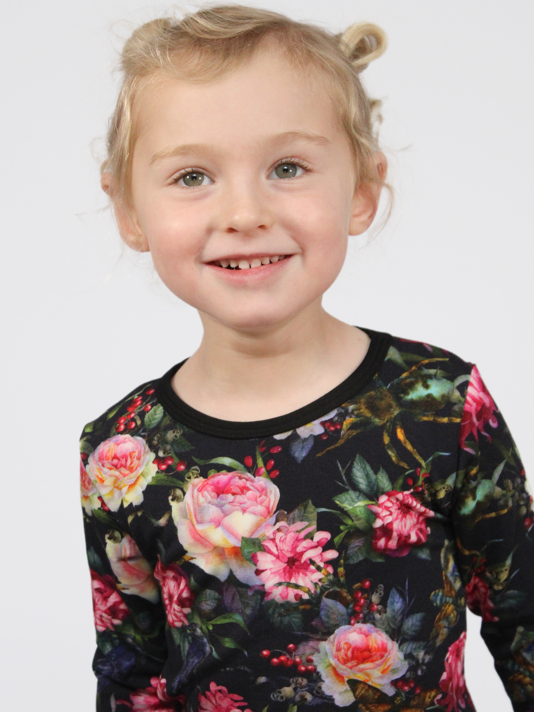 Gothic Floral Toddler Set