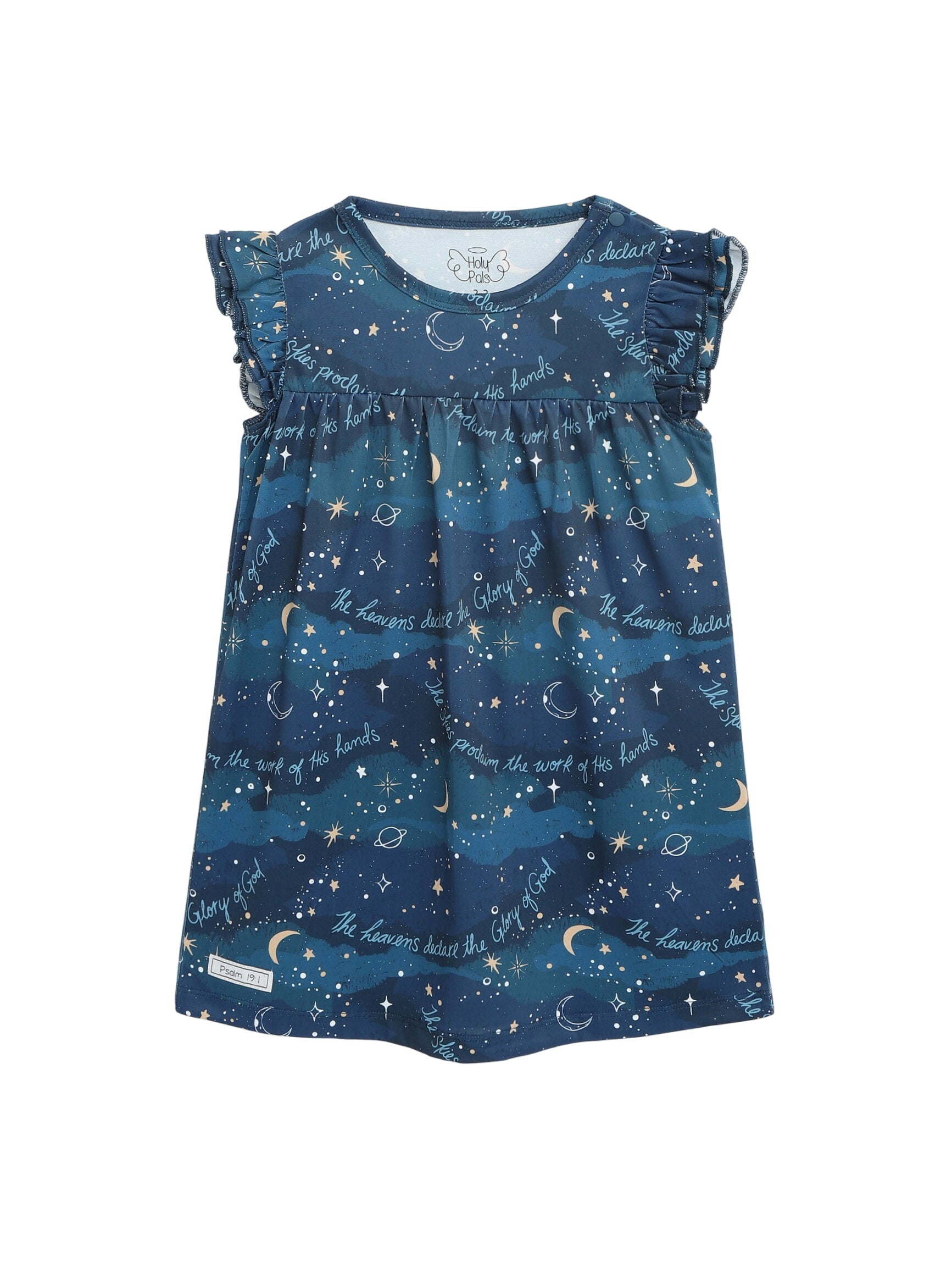 Work Of His Hands Pj Girls Nightgown Polyester