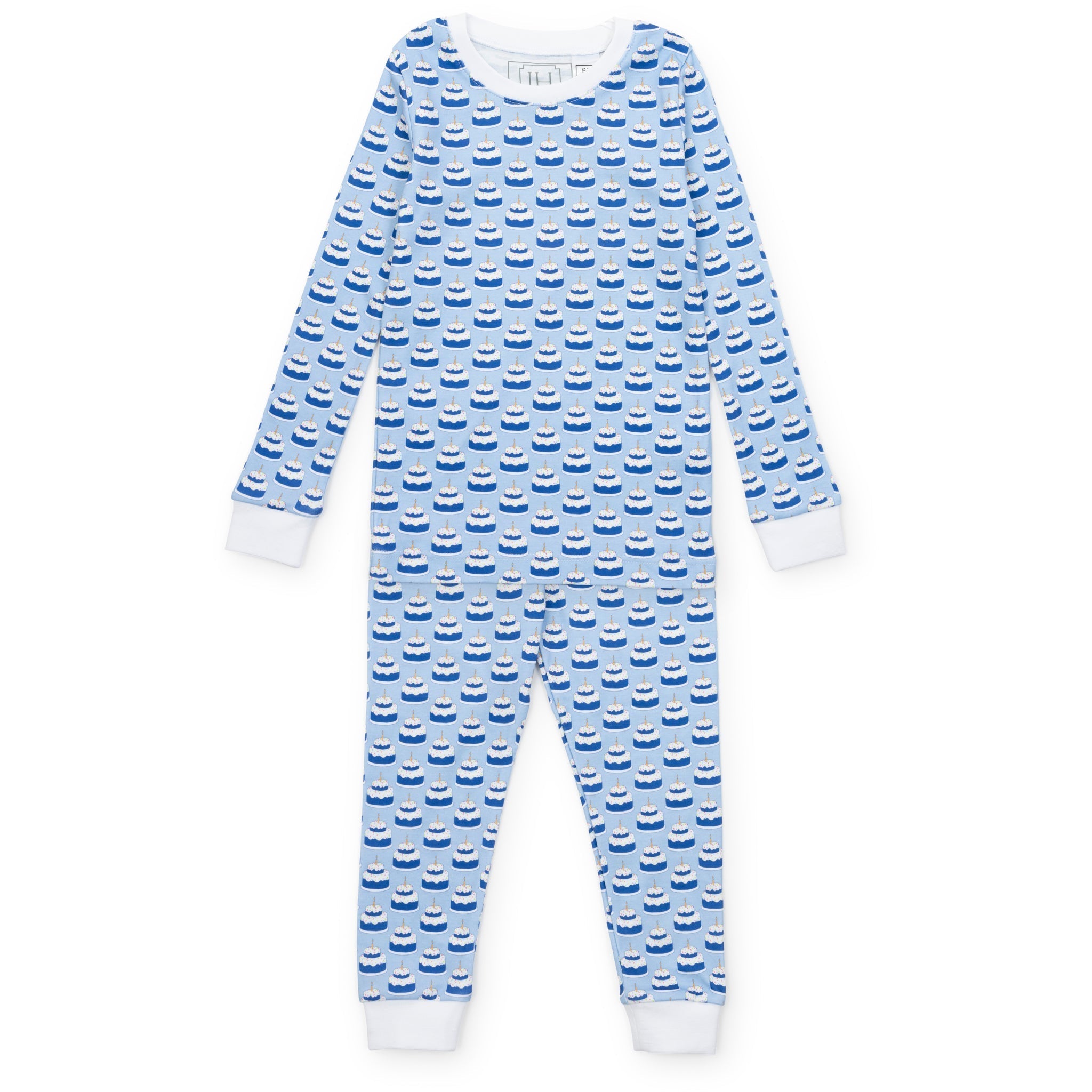 Grayson Boys' Pajama Pant Set - Birthday Cake Blue