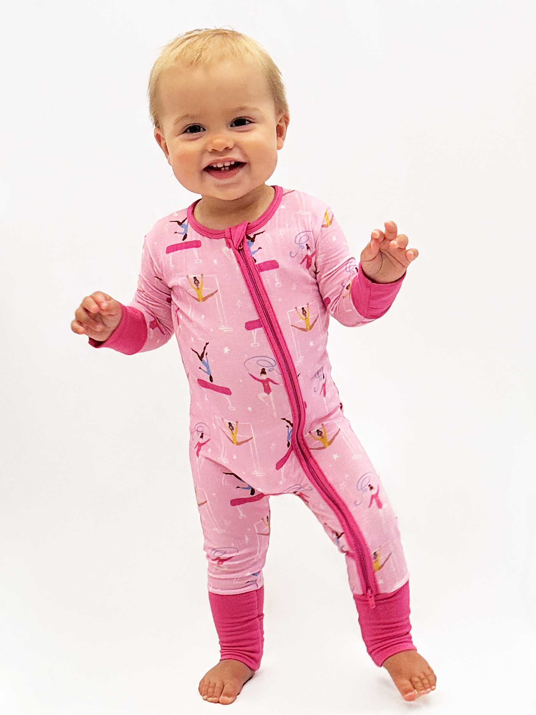 Gymnastics Zip Romper