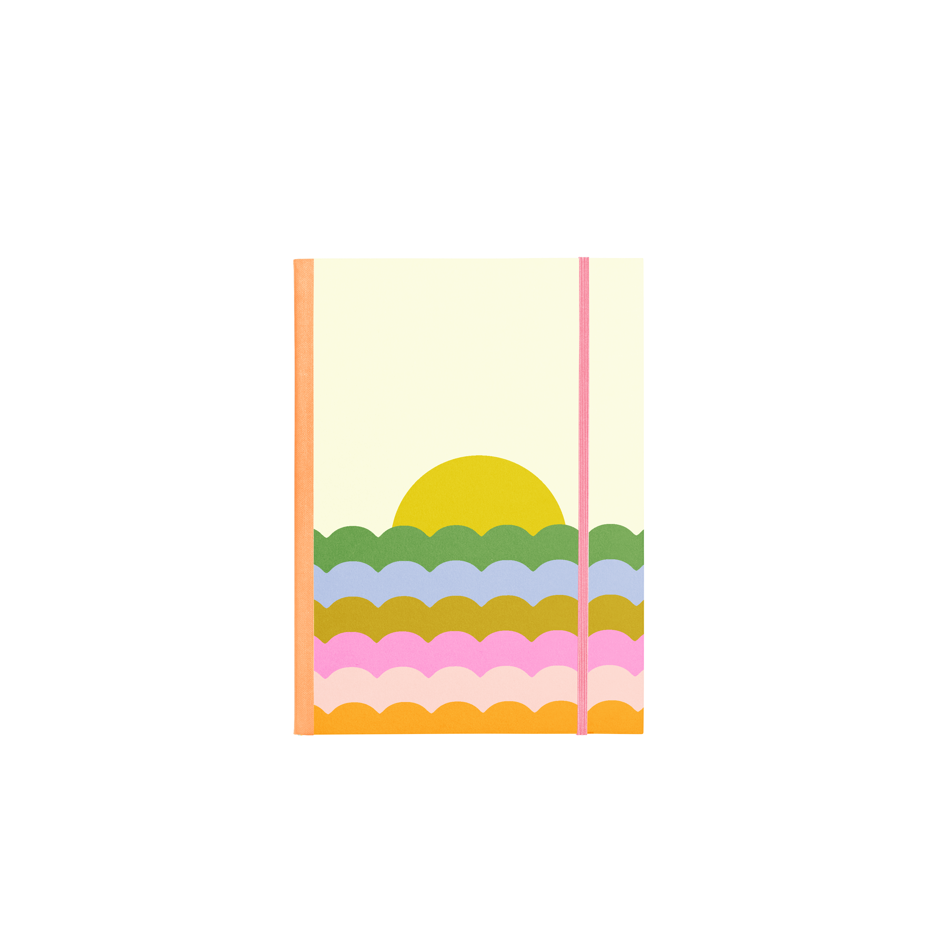Sunset Scallop Notebook