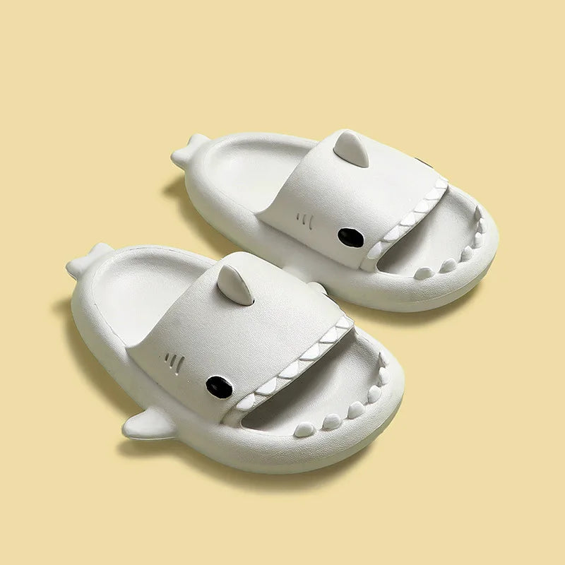 Non-slip Eva Shark Slippers For Children Multivariant