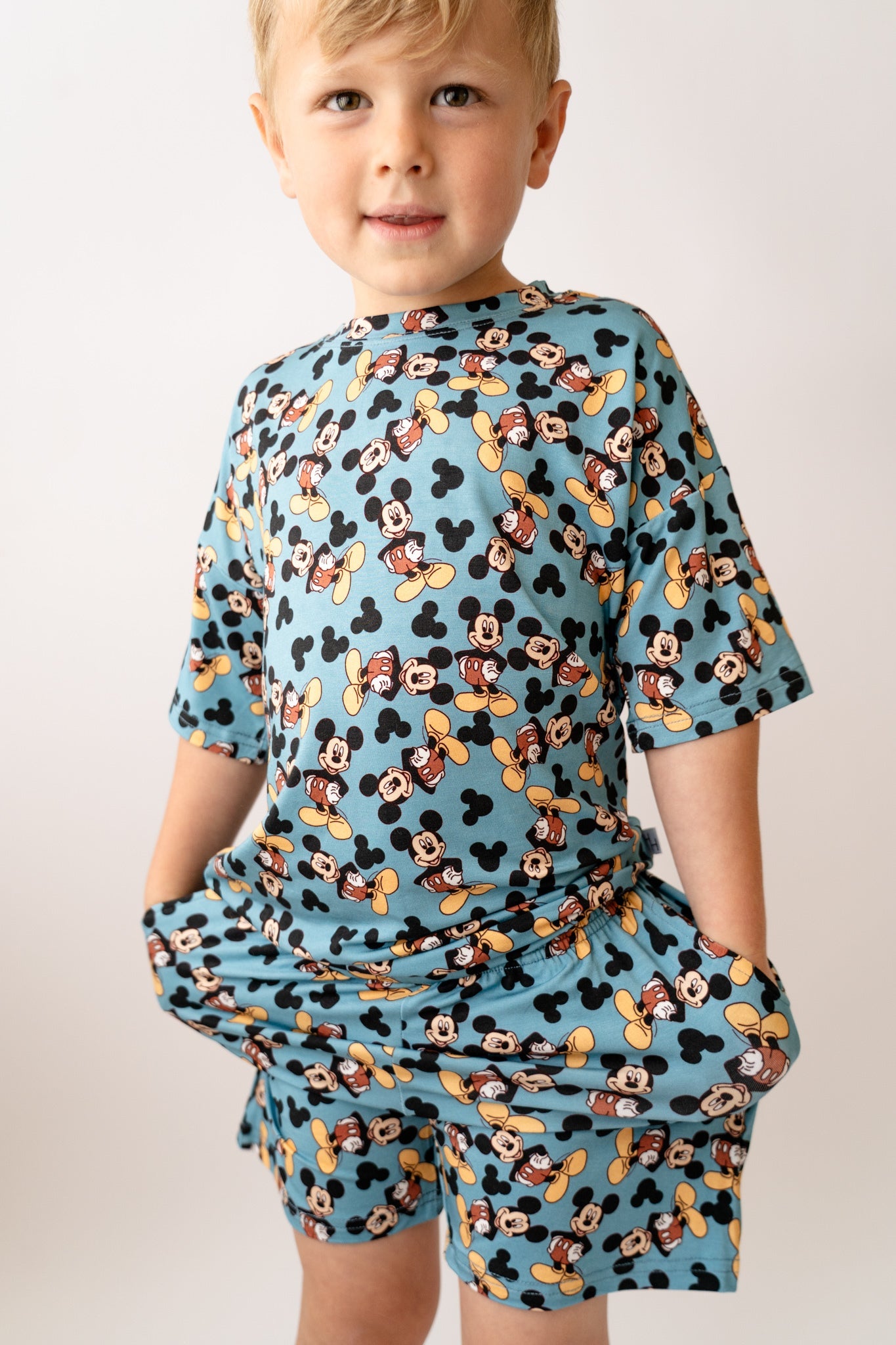 Vintage Mickey Boy's Casual Set