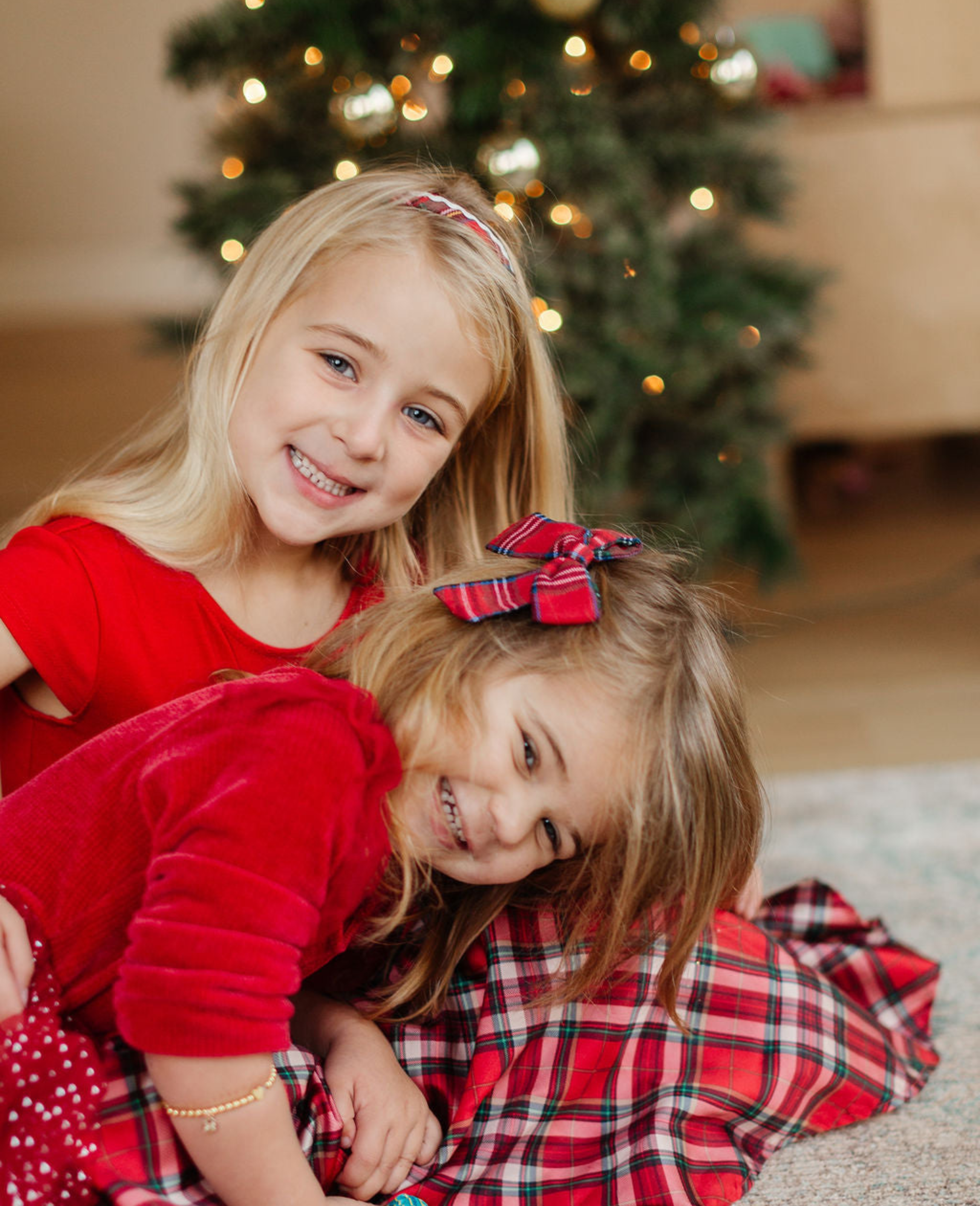 Plaid Ric Rac Headband In Scottie Stewart