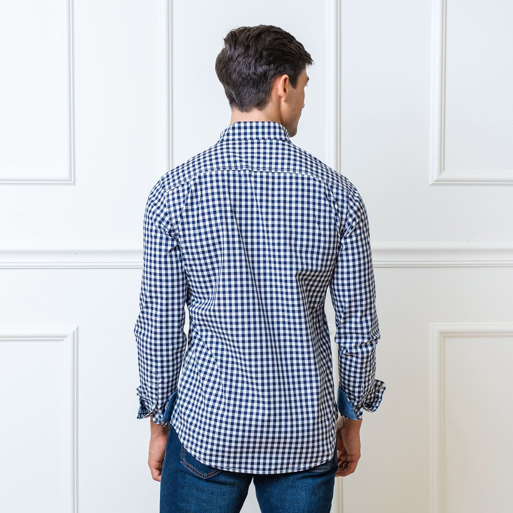 Stretch Organic Poplin Button Down Shirt