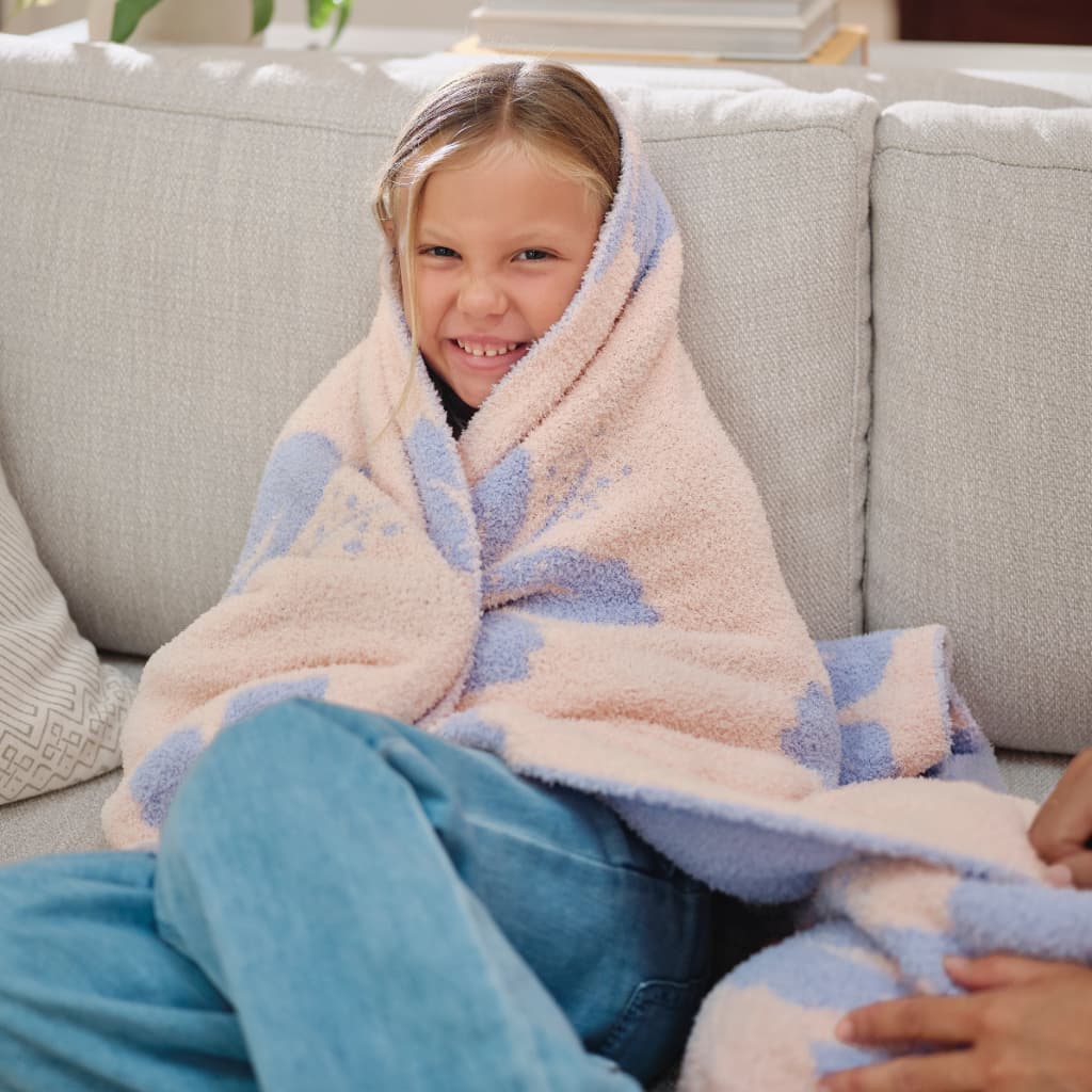 Hibiscus Lullaby Little Bliss Blanket