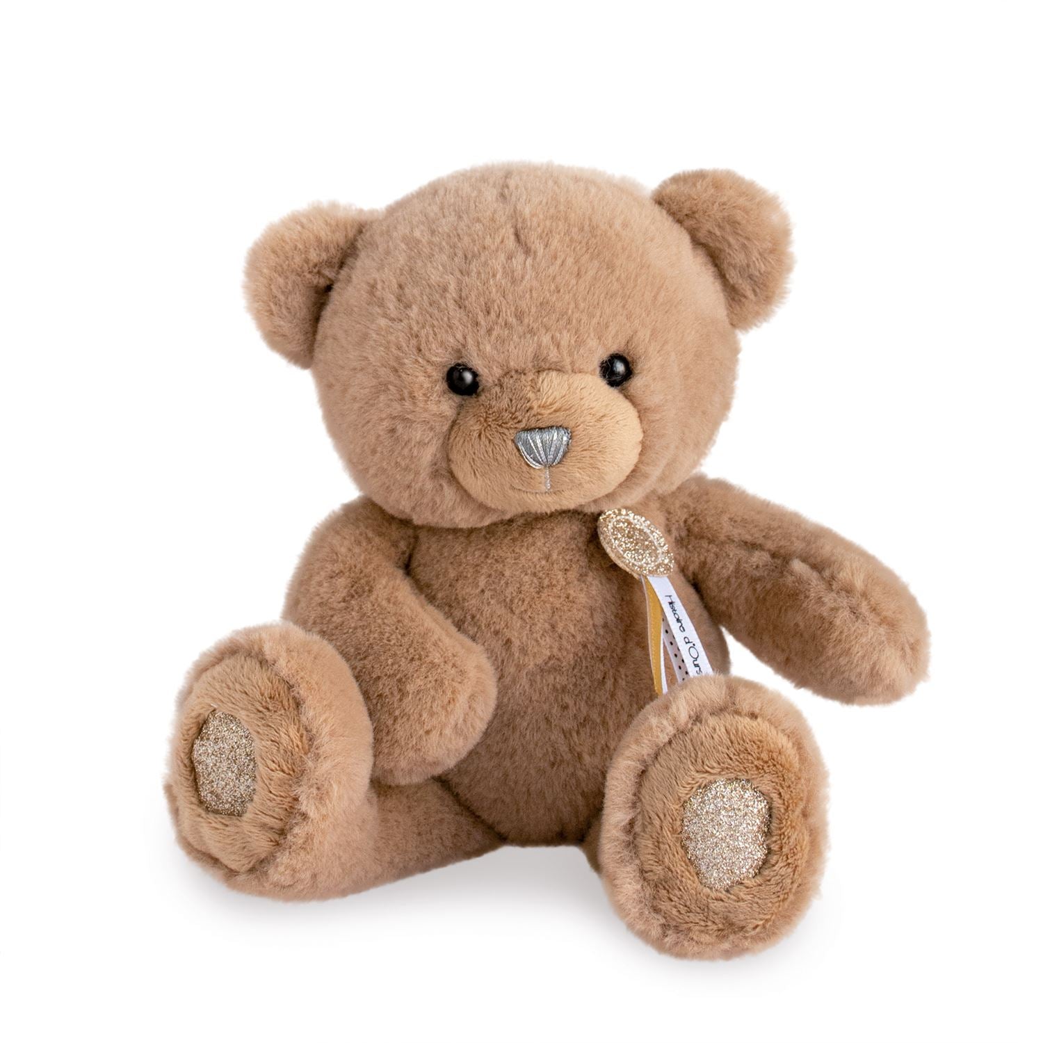 Peluche Ours Boulgom Marron Beige - Ancien Doudou G.M Pour Bébé