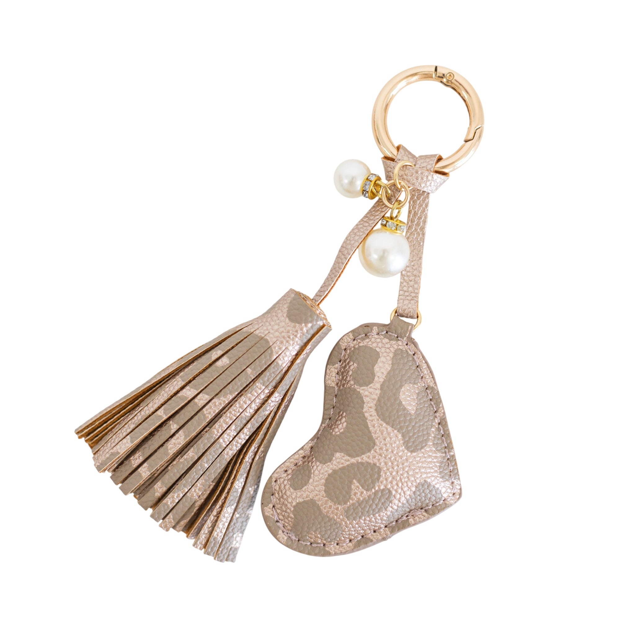 Dusti Rose Heart Keychain