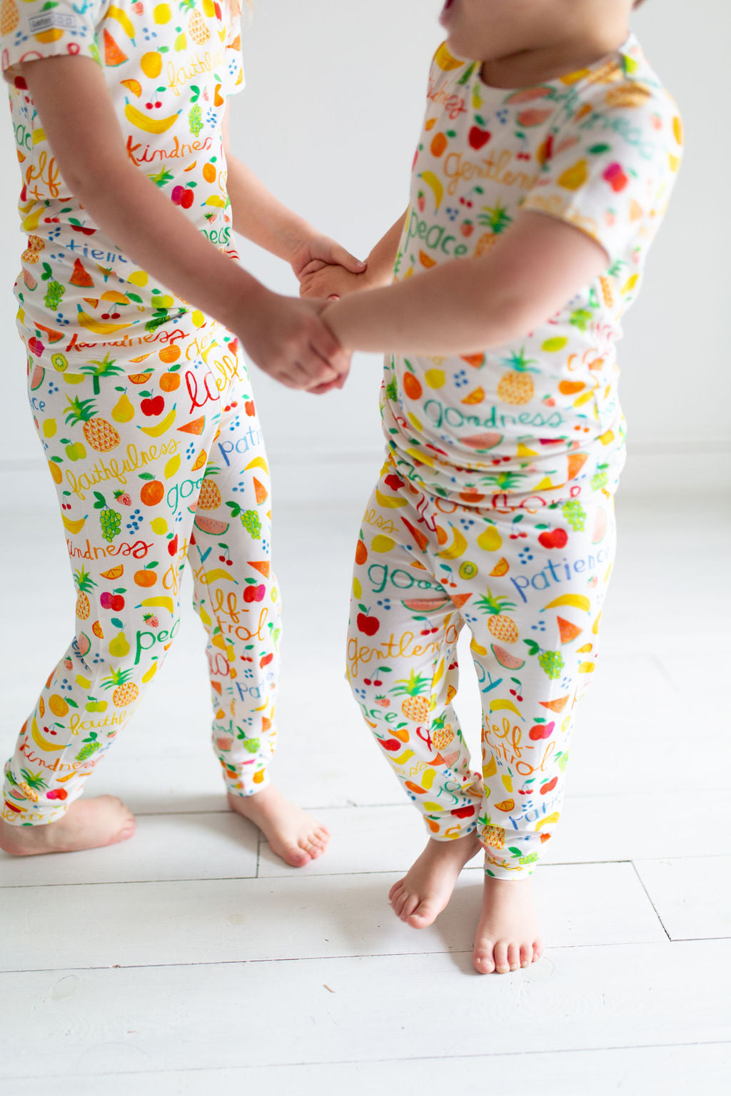 Fruit Of The Spirit Pj Short Sleeve & Pants Set Bamboo