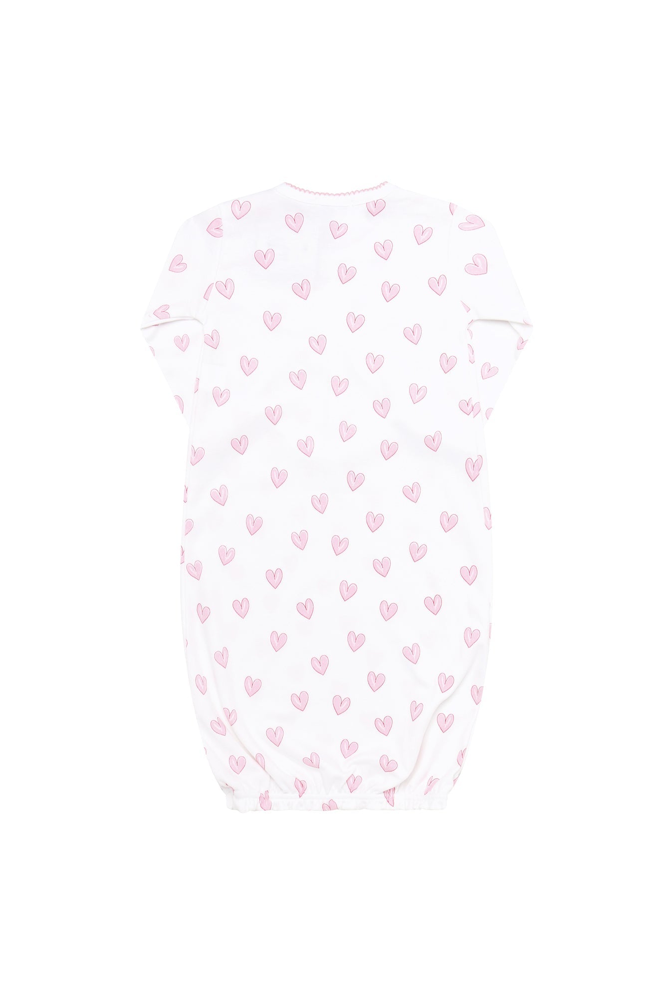 Pink Heart Print Gown