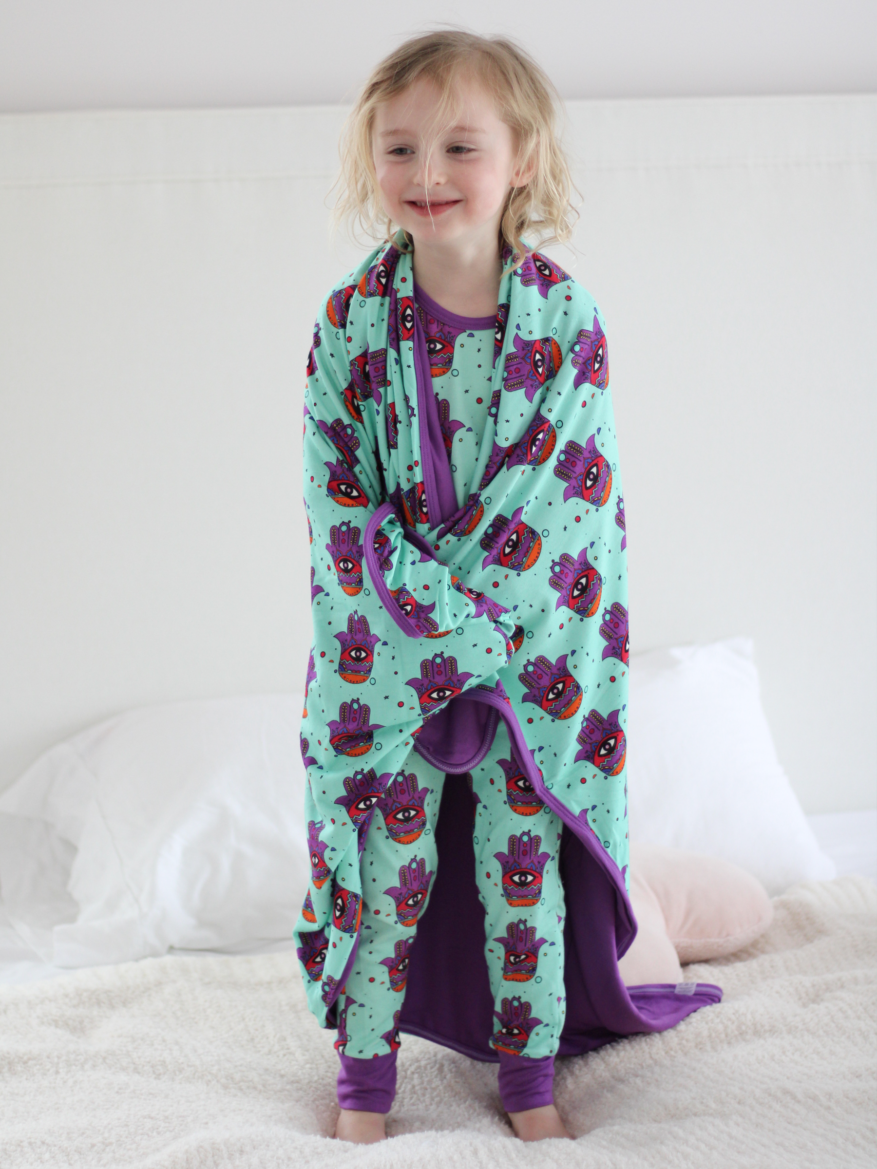 Hamsa Double-sided Blankie