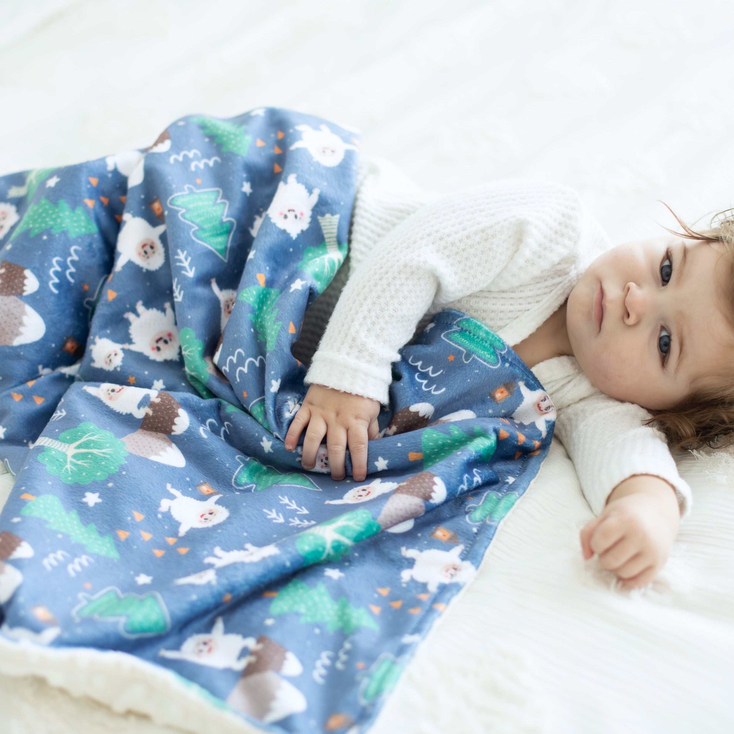 Baby & Toddler Minky Blanket - Yeti Dreams