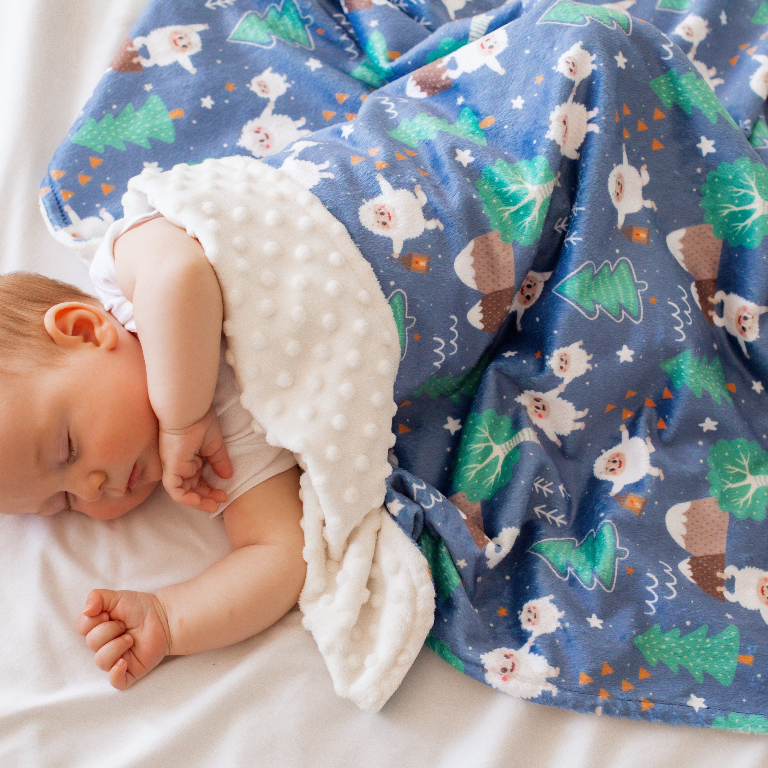 Baby & Toddler Minky Blanket - Yeti Dreams