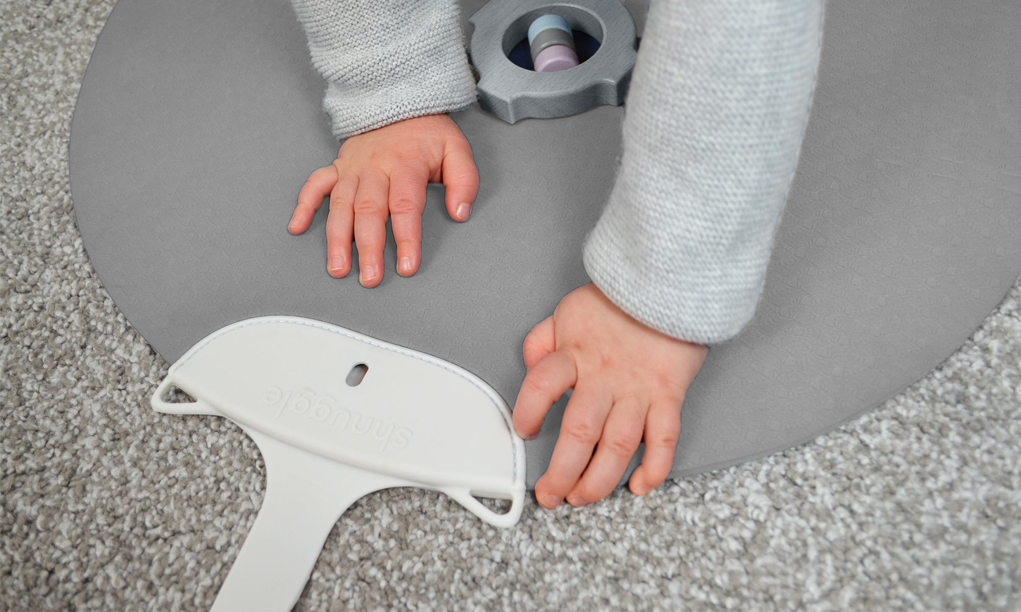 Shnuggle Portable Changing & Play Mat | Waterproof, Roll-up & Multi-use