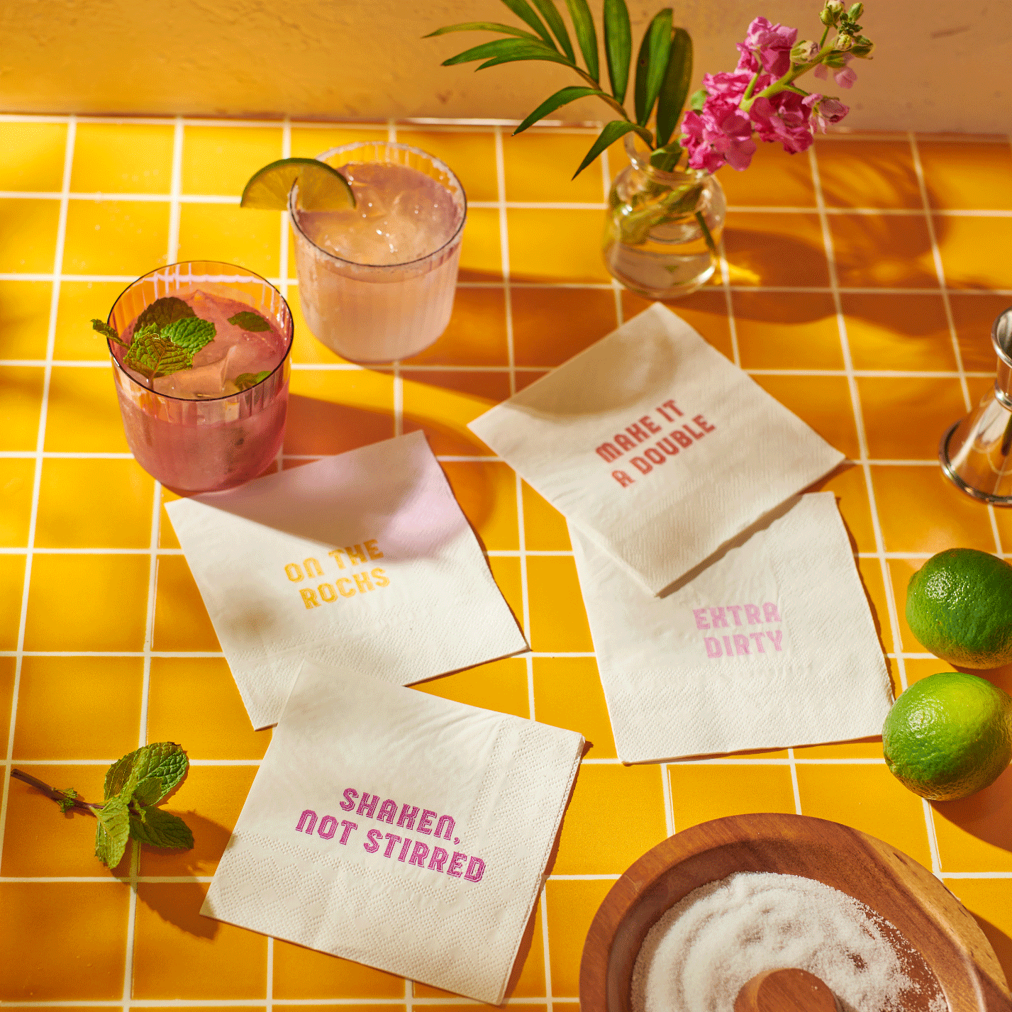 Happy Hour Cocktail Napkins (25 Per Pack)