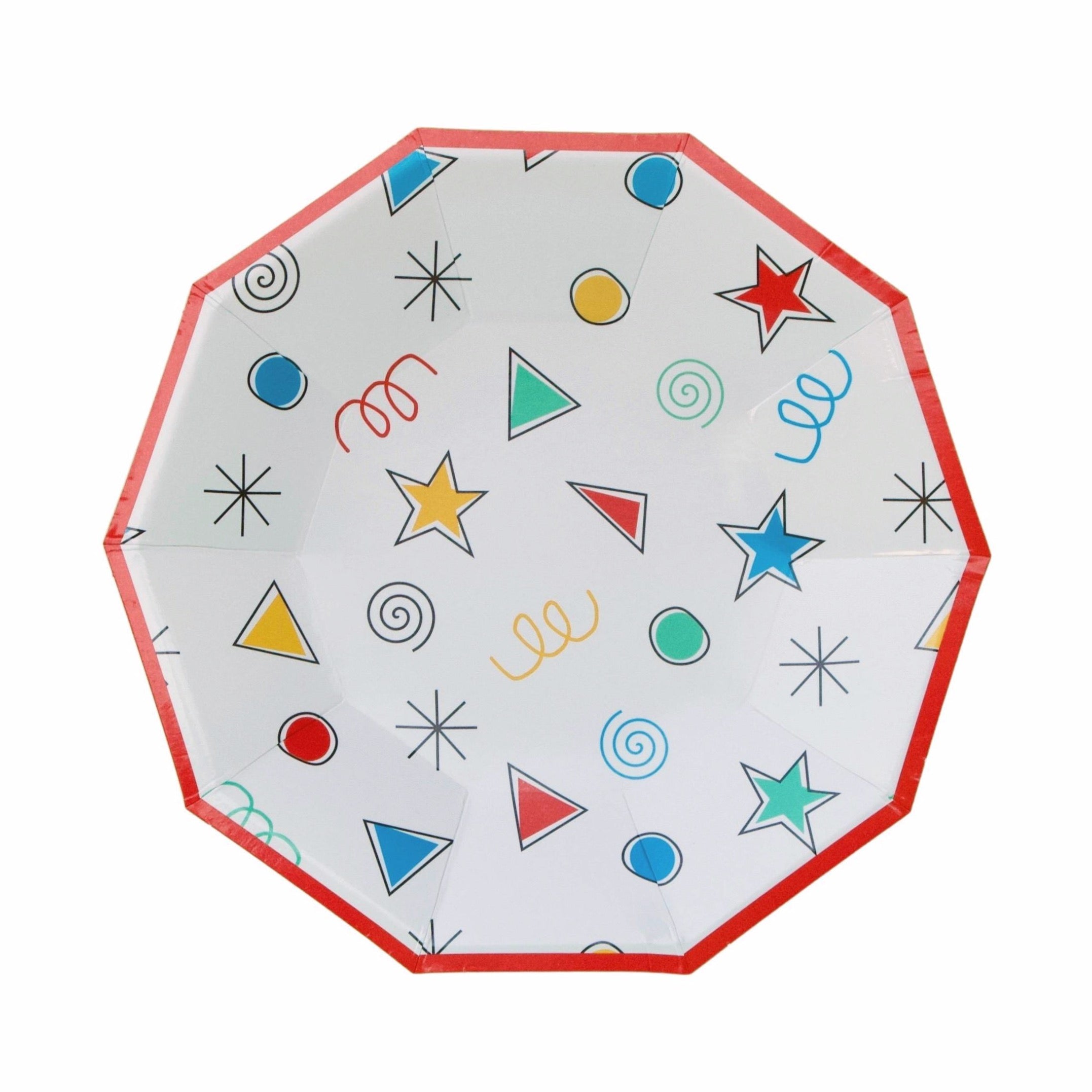 Happy Colors Small Plates (set Of 8)