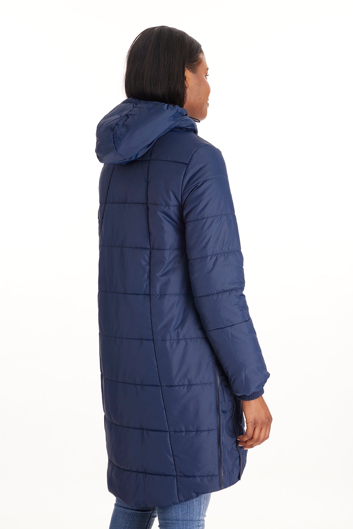 Harper 3 In 1 Maternity Coat Cocoon Mid Thigh