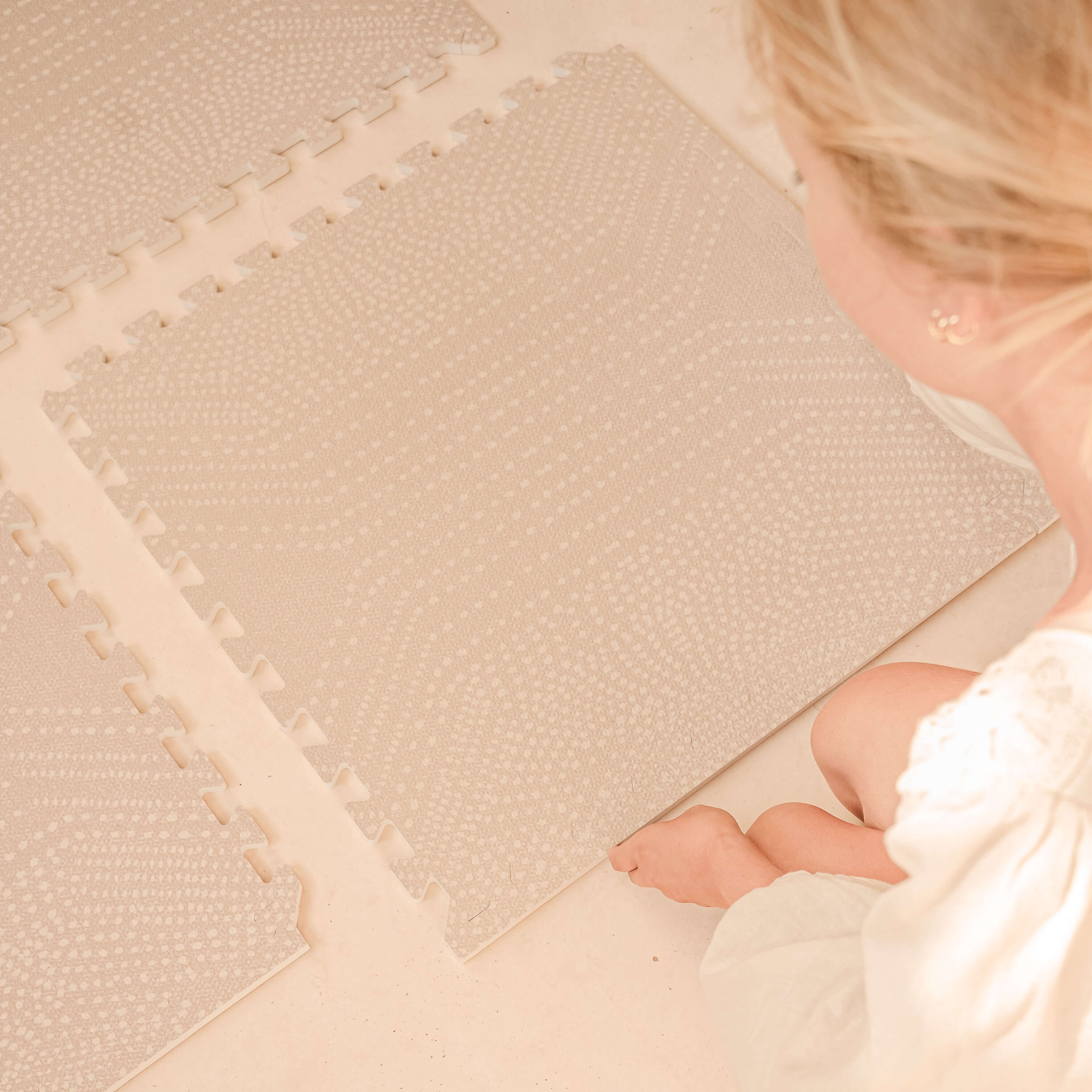 Premium Foam Playmats | Deco - Latte