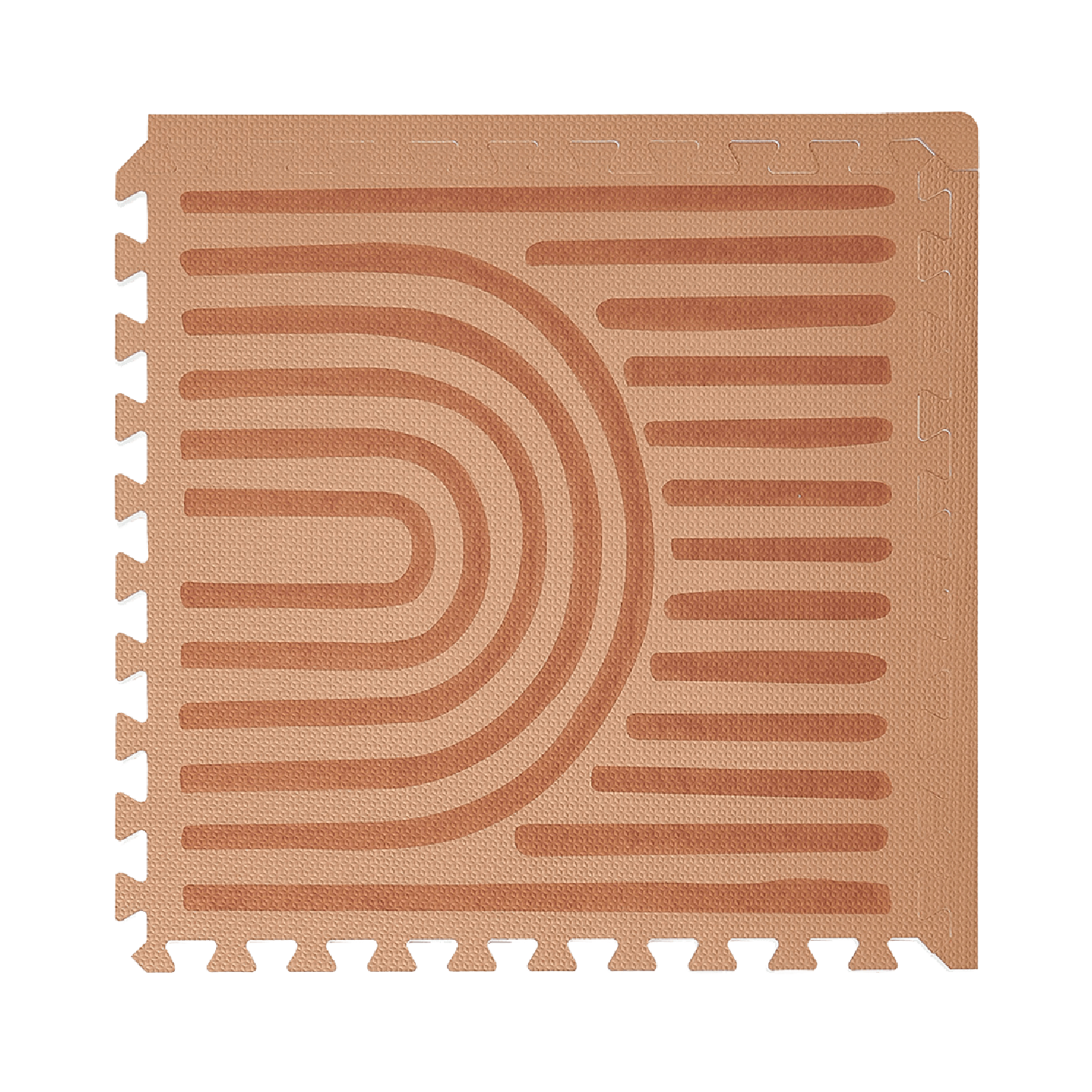 Premium Foam Playmats | Linear - Camel