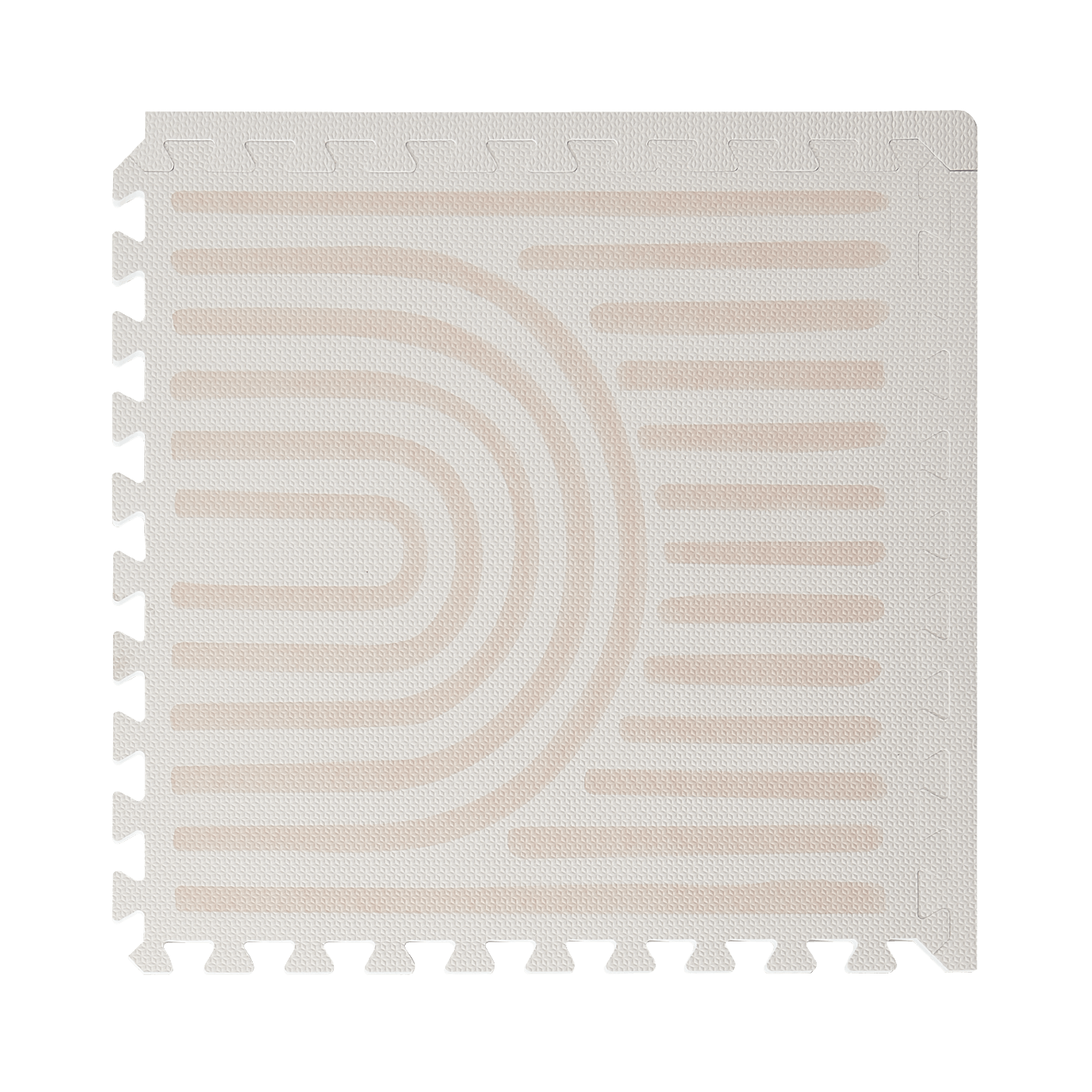 Premium Foam Playmats | Linear - Linen