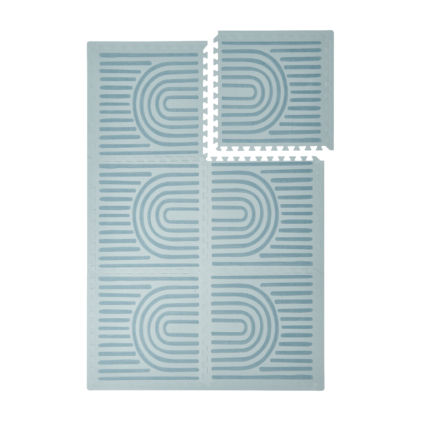 Premium Foam Playmats | Linear - Mineral