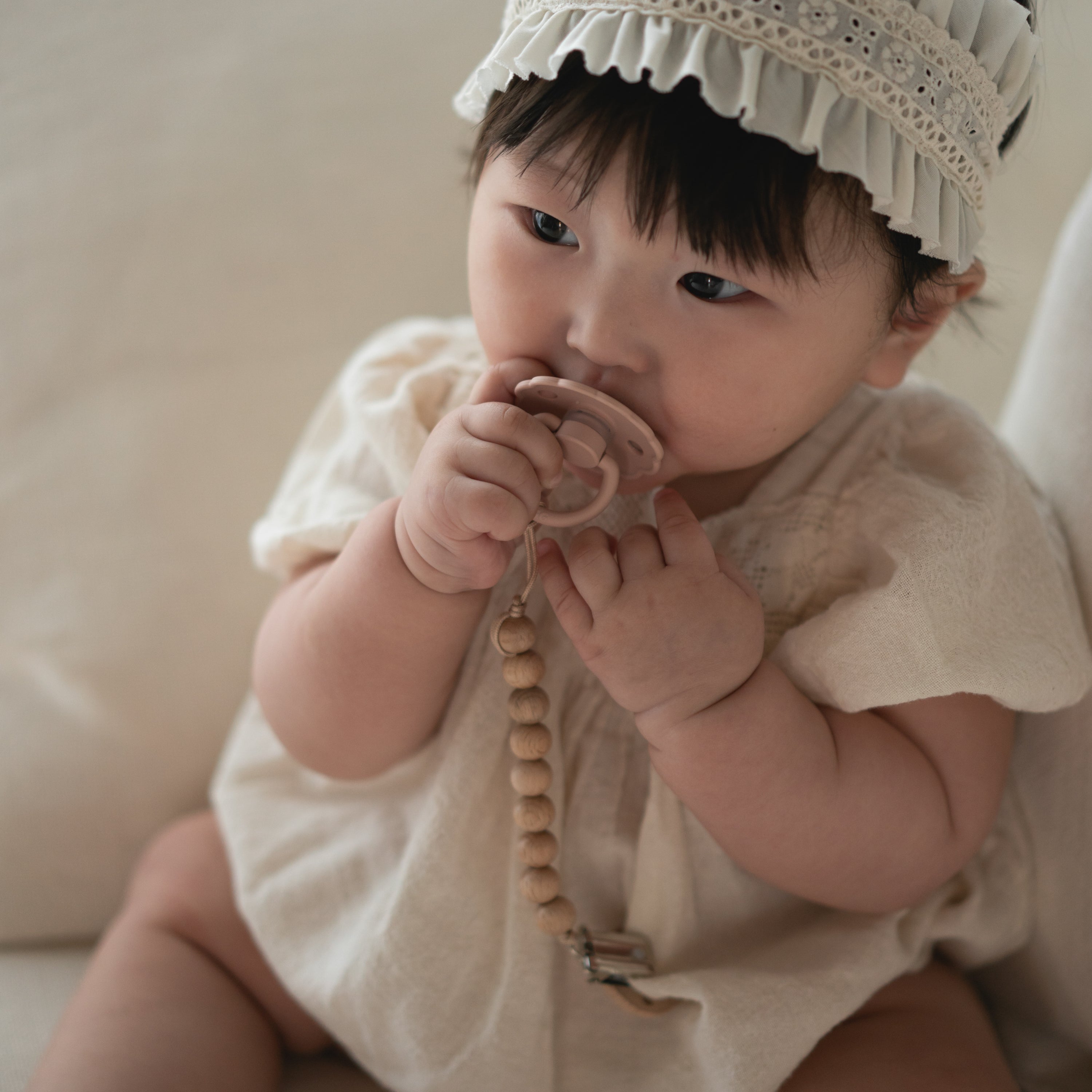 Frigg Daisy Natural Rubber Pacifier 2-pack