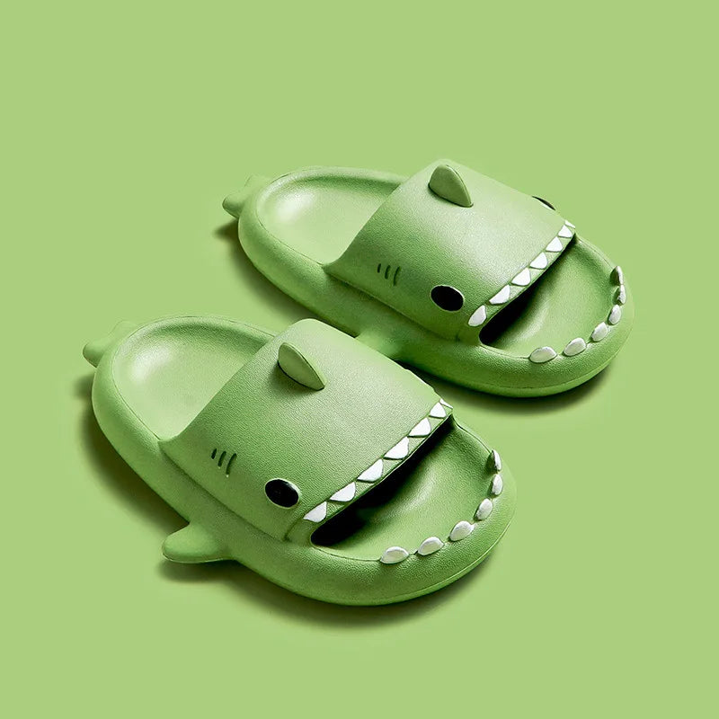 Non-slip Eva Shark Slippers For Children Multivariant