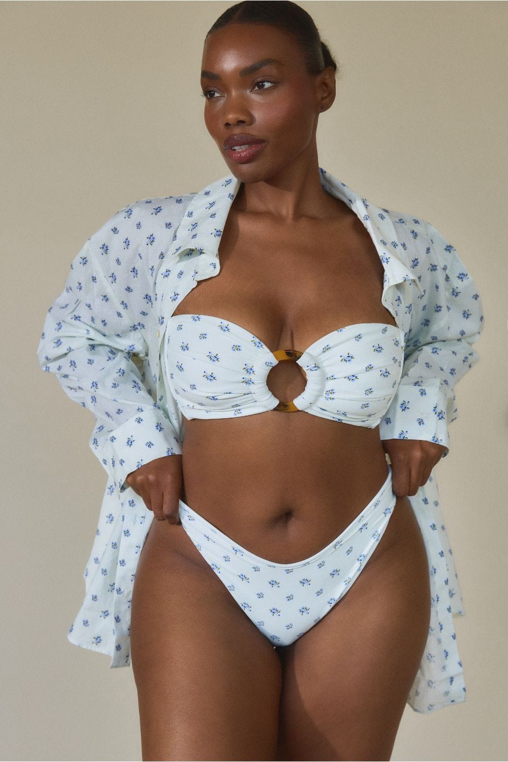 Heidi Floral Lulu Bikini Bottom