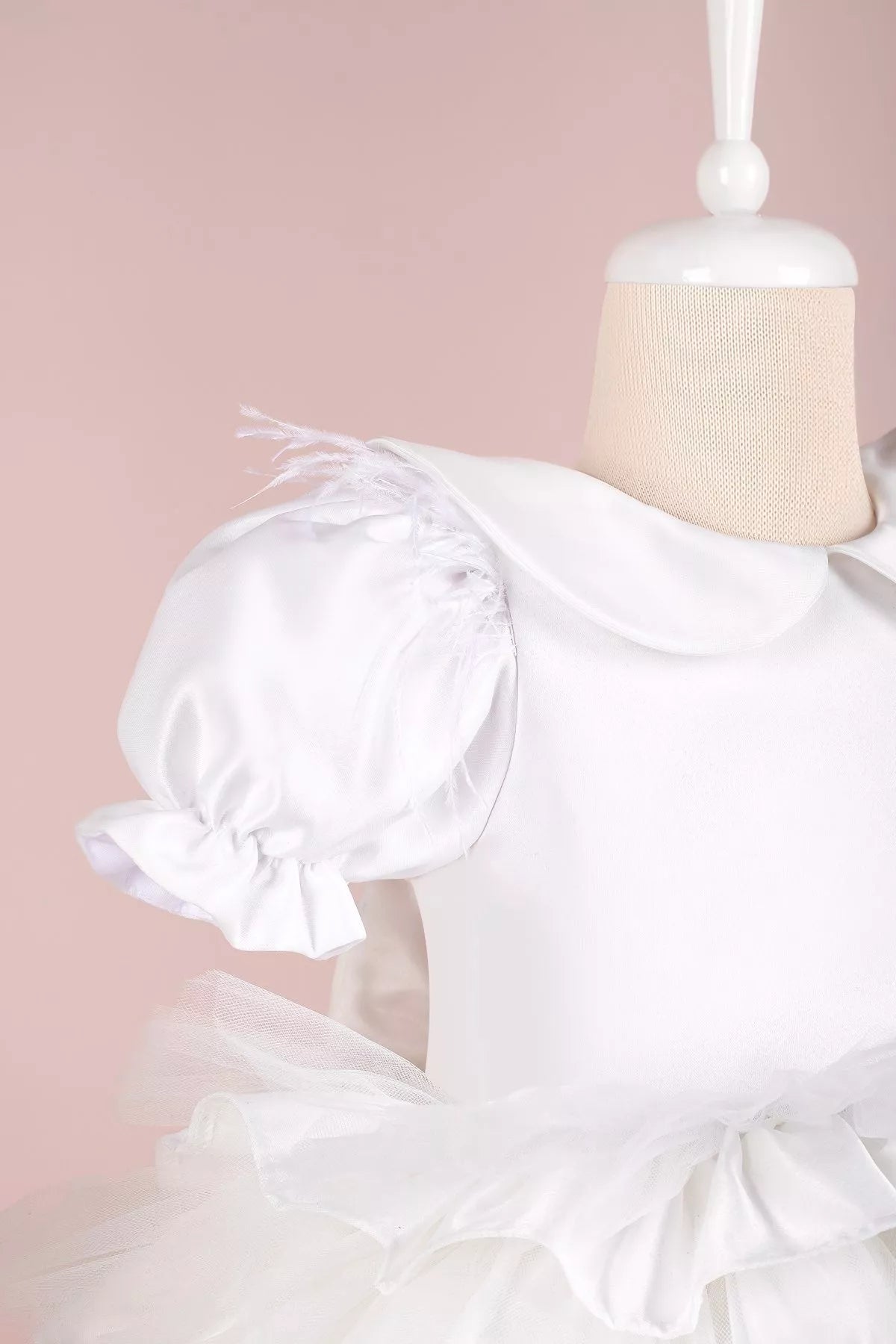 Helena White Party Dress