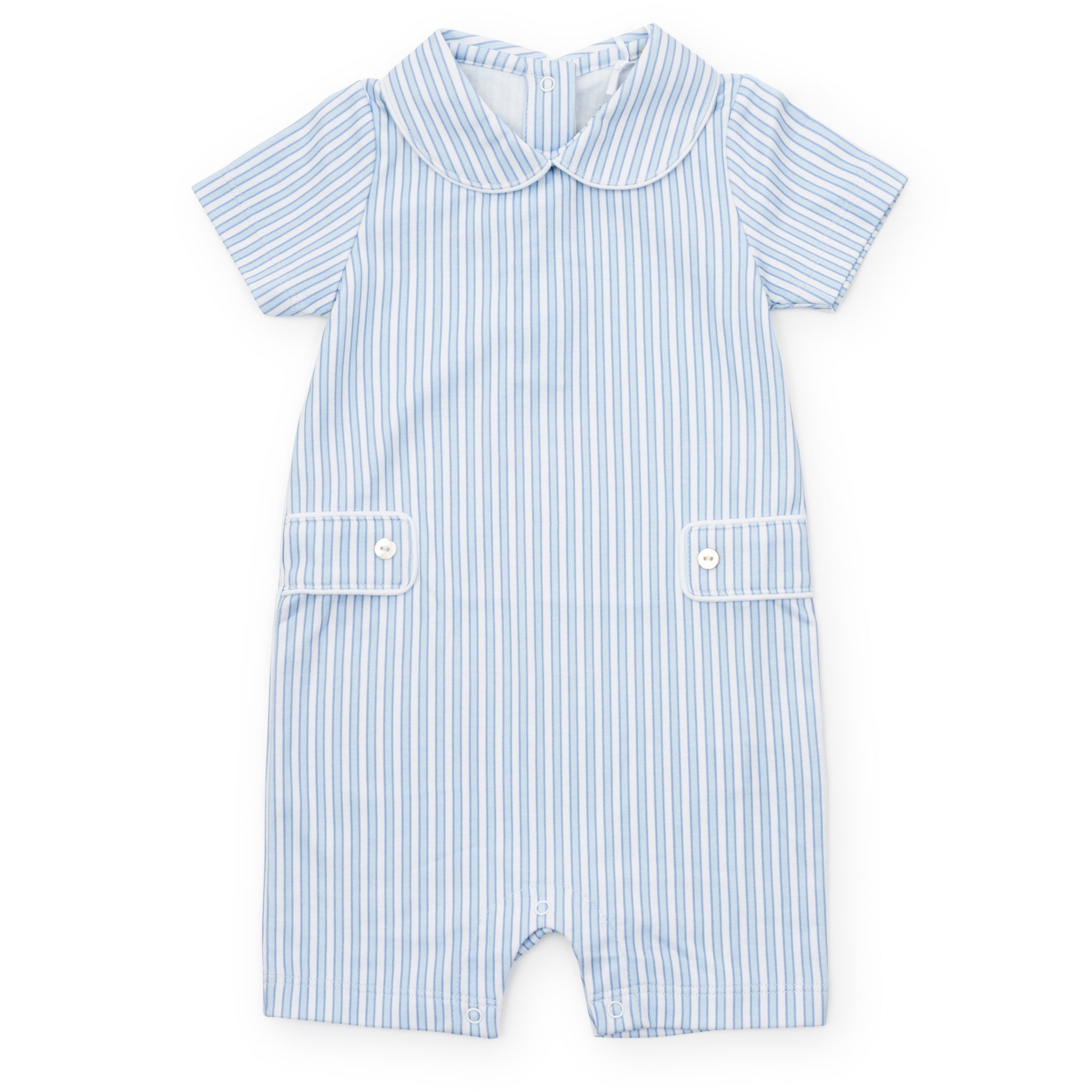 Henry Boys' Pima Cotton Shortall - Classic Stripe