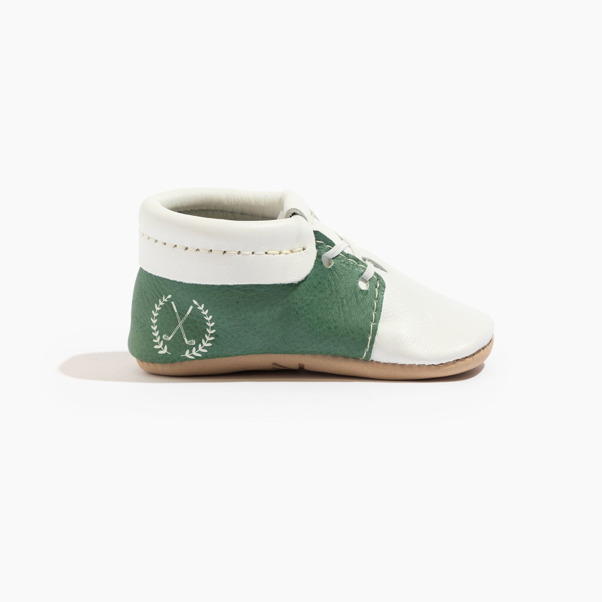 Hole-in-one Oxford Baby Shoe