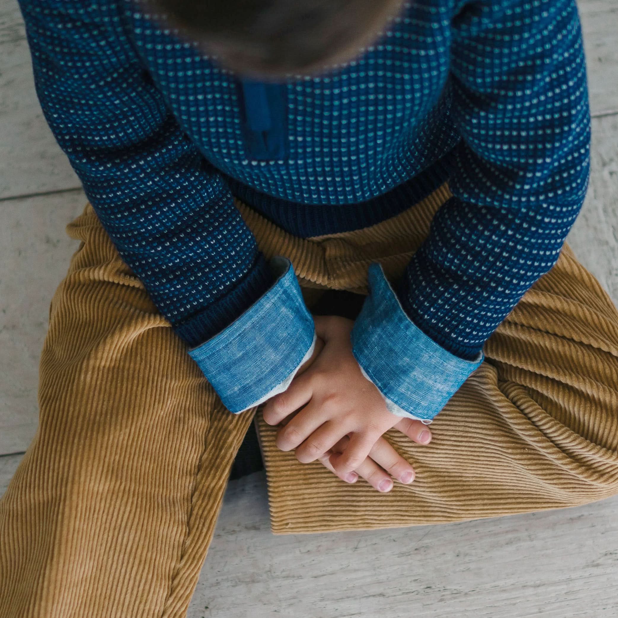 Sweater Henley With Zipper