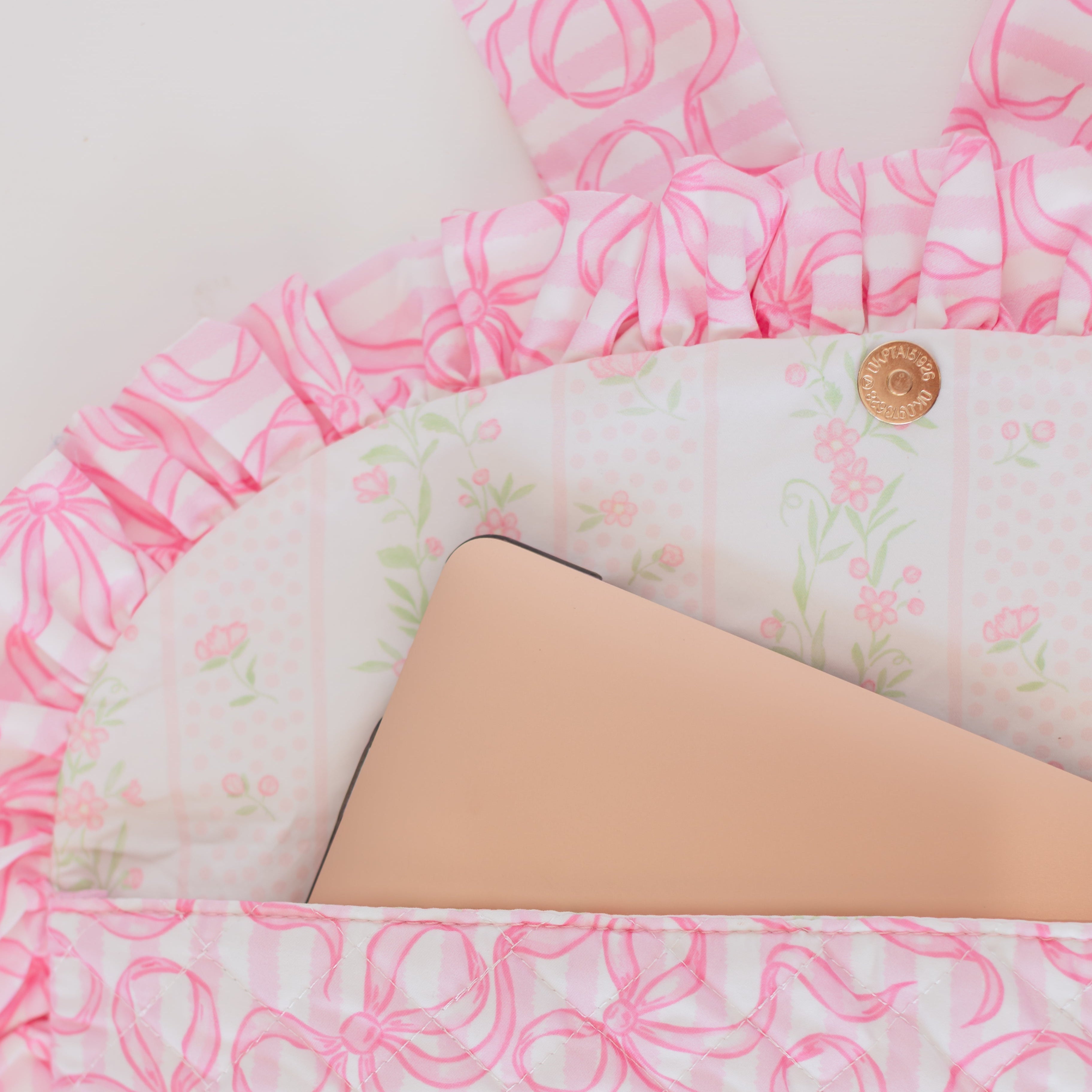 Quilted Coquette Laptop Sleeve