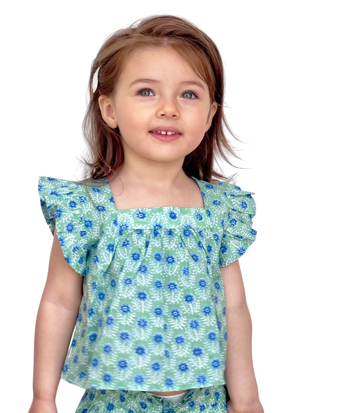 Mini O&i Honor Top Green And Blue Azalea