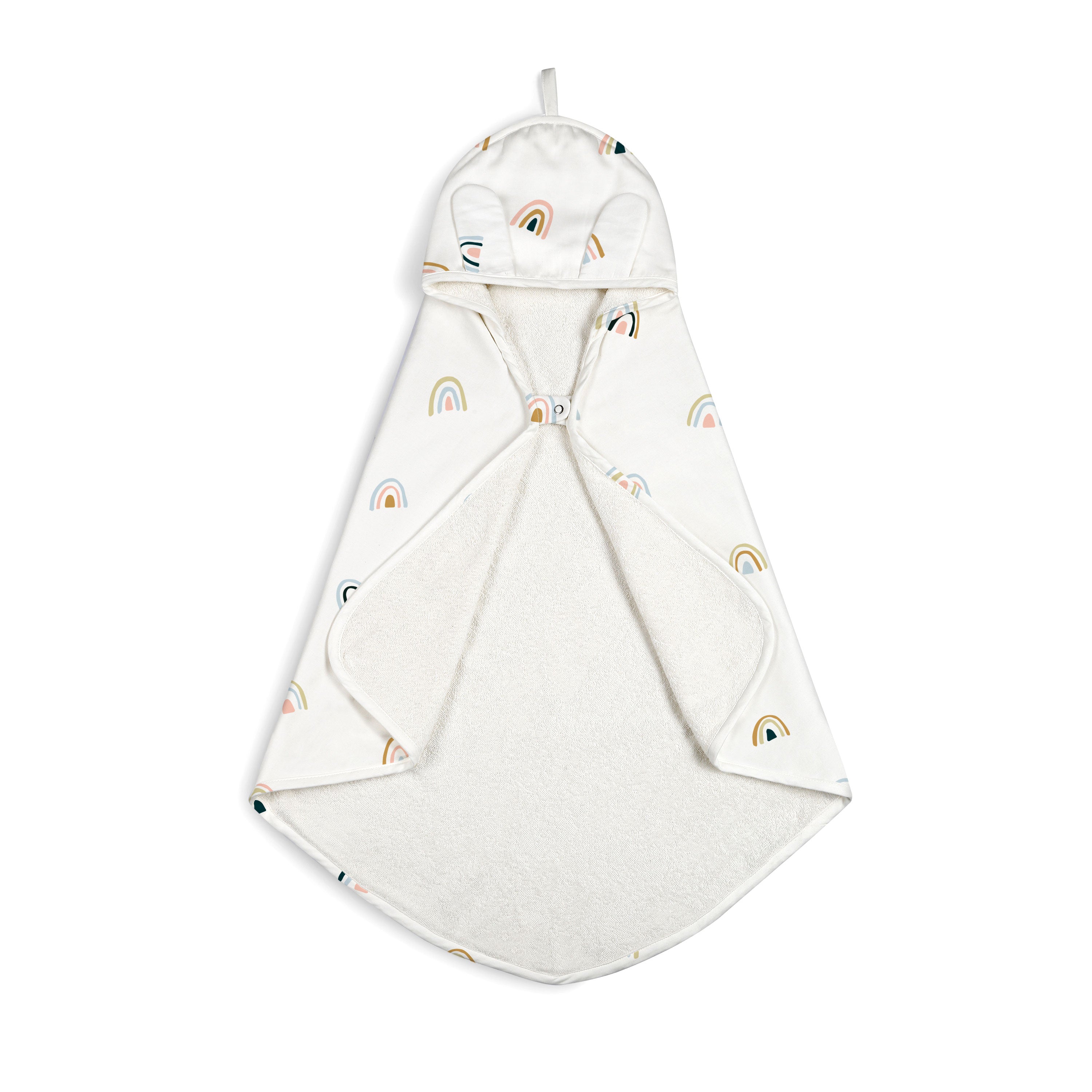 Organic Baby Towel - Rainbow