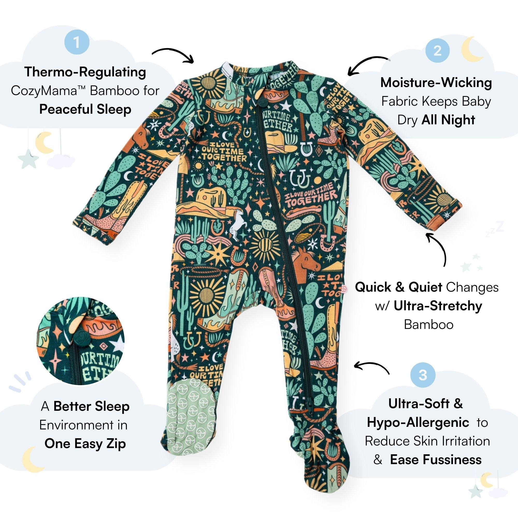 The Second-skin Footie | Wild West | "i Love Our Time Together"