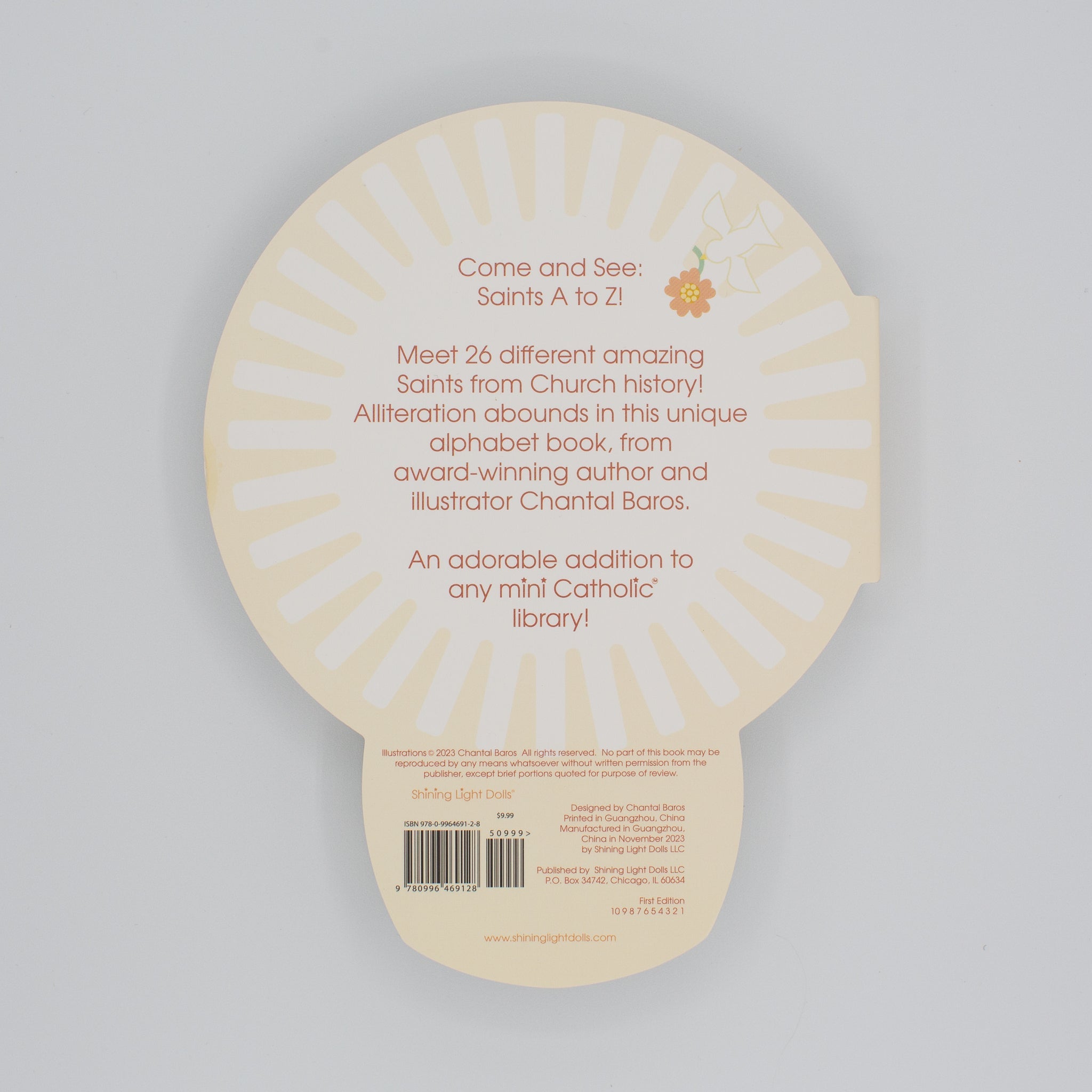 Come And See: Saints A To Z - An Alphabet Of Catholic Saints - Shaped Board Book