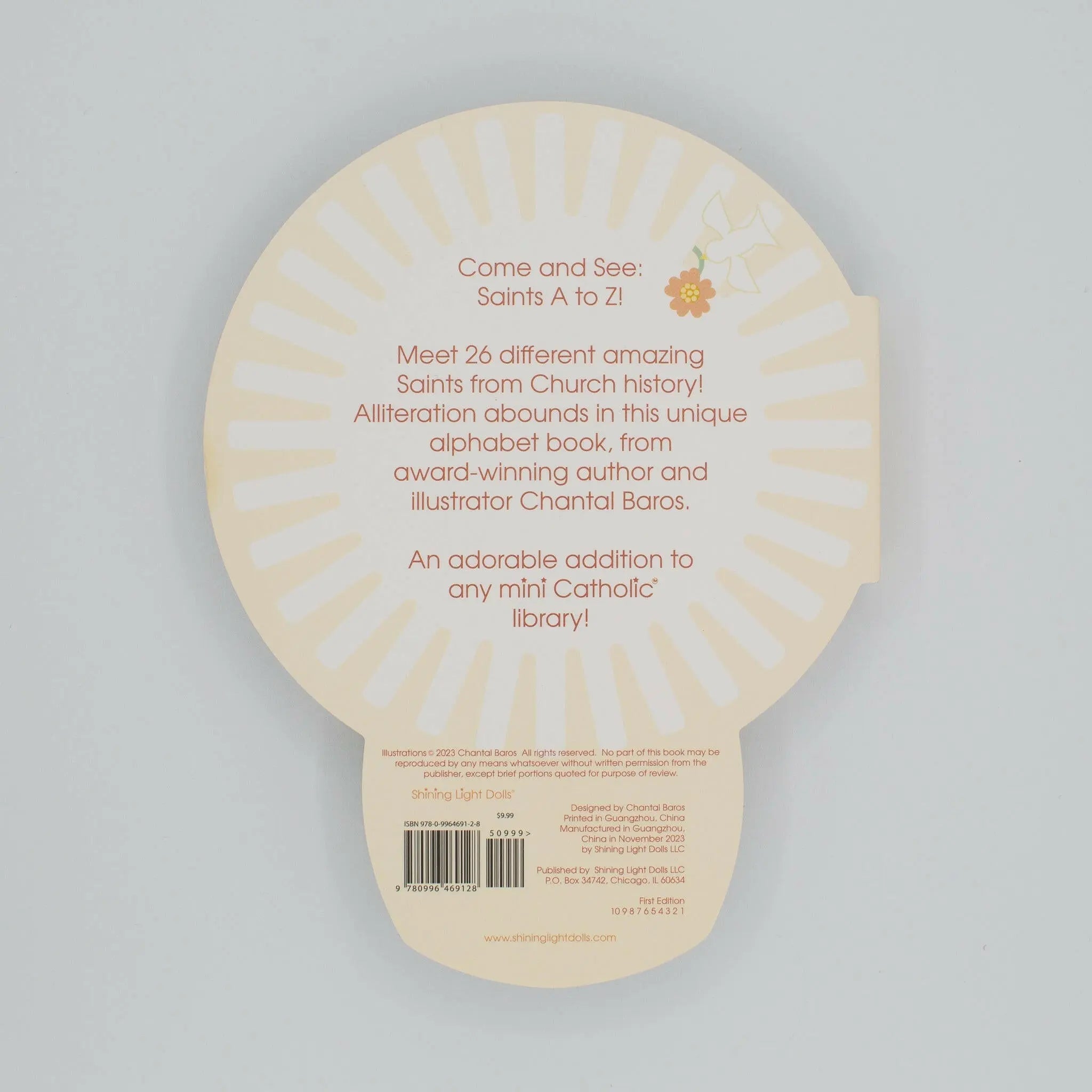 Come And See: Saints A To Z - An Alphabet Of Catholic Saints - Shaped Board Book