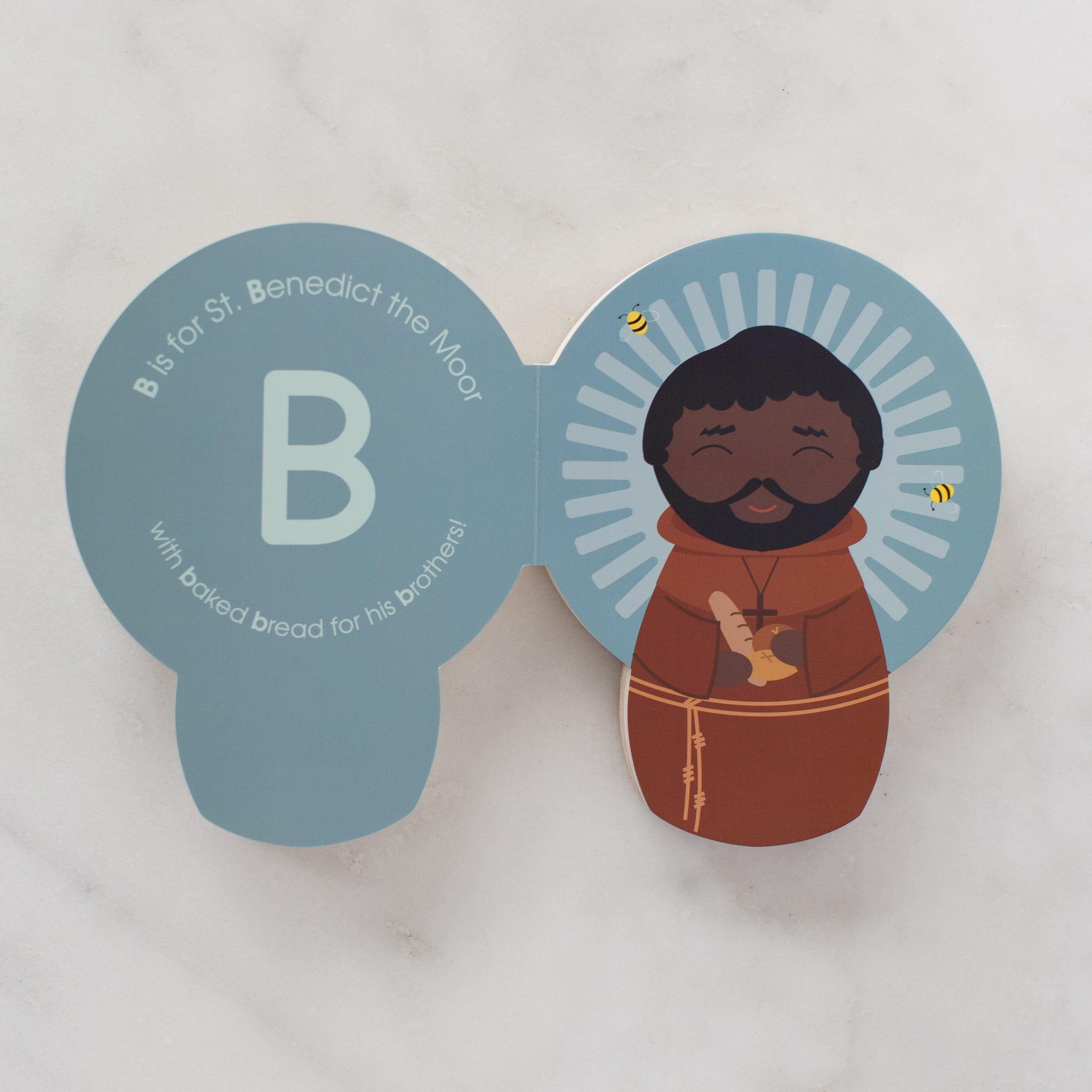 Come And See: Saints A To Z - An Alphabet Of Catholic Saints - Shaped Board Book