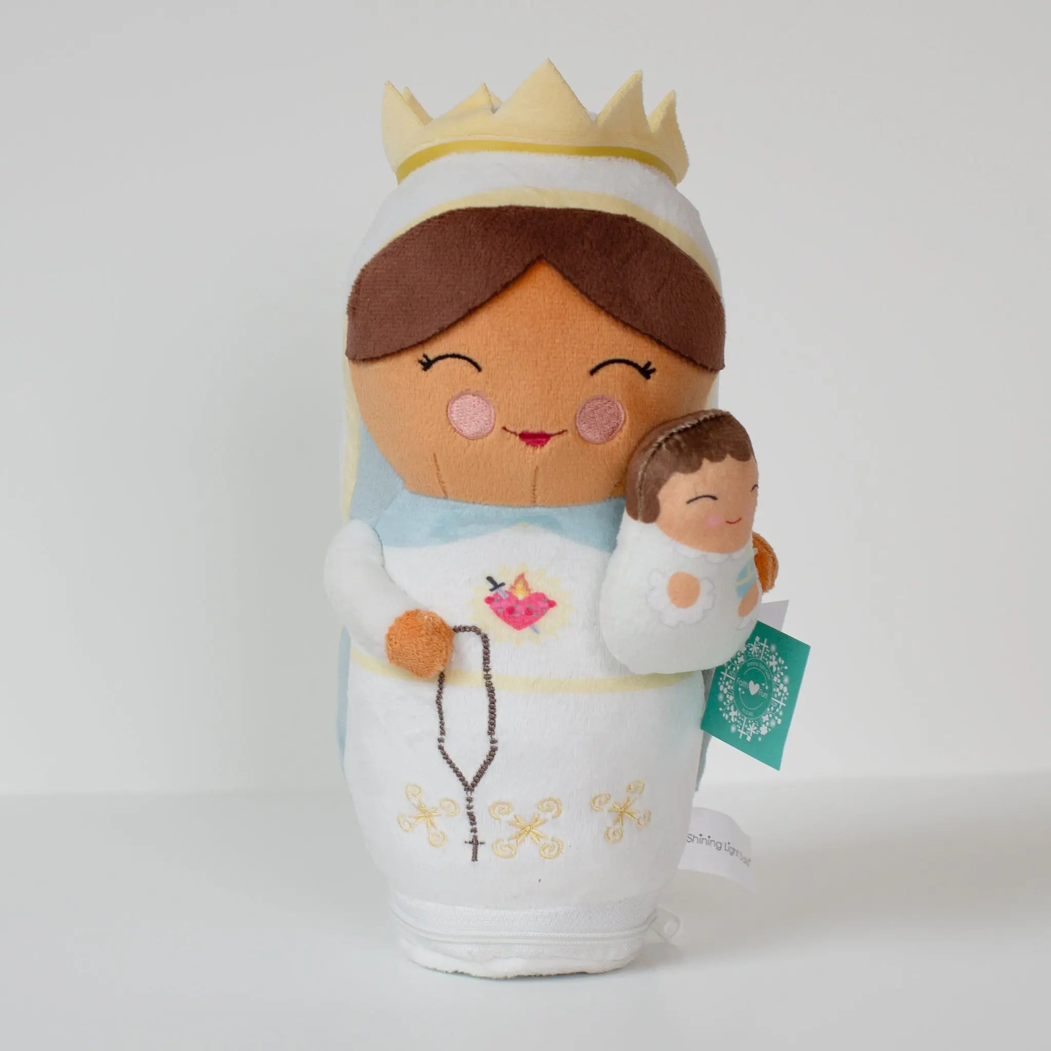 Our Lady Of The Rosary - Hail Mary Audio Plush Doll