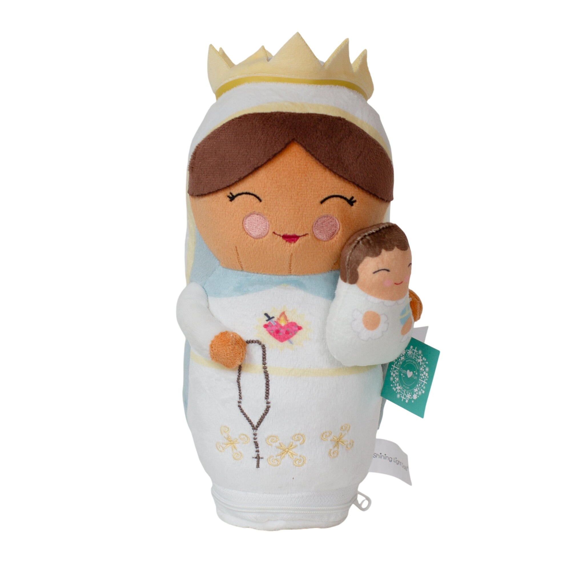 Our Lady Of The Rosary - Hail Mary Audio Plush Doll