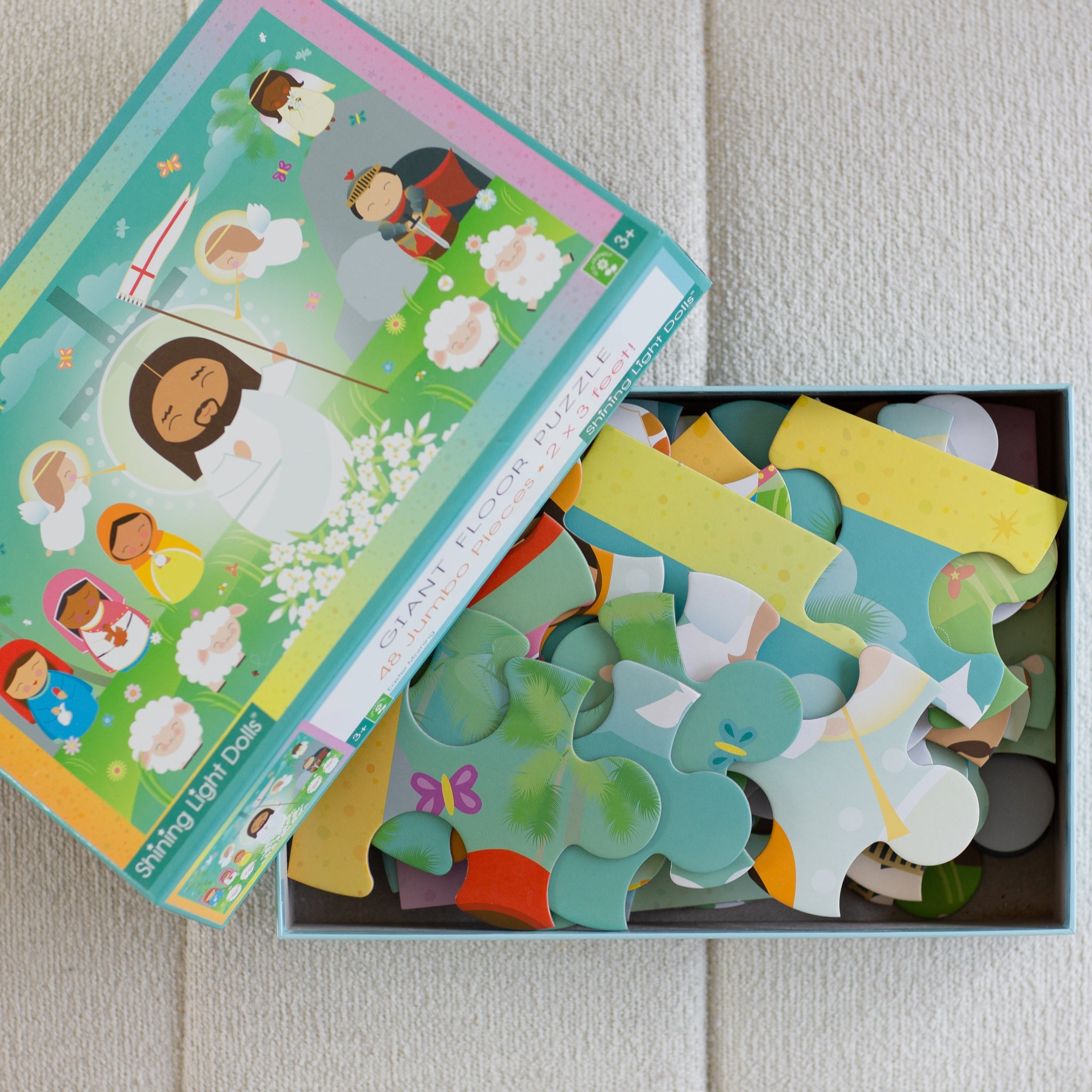 Easter Morning Giant Floor Puzzle 24" X 36"