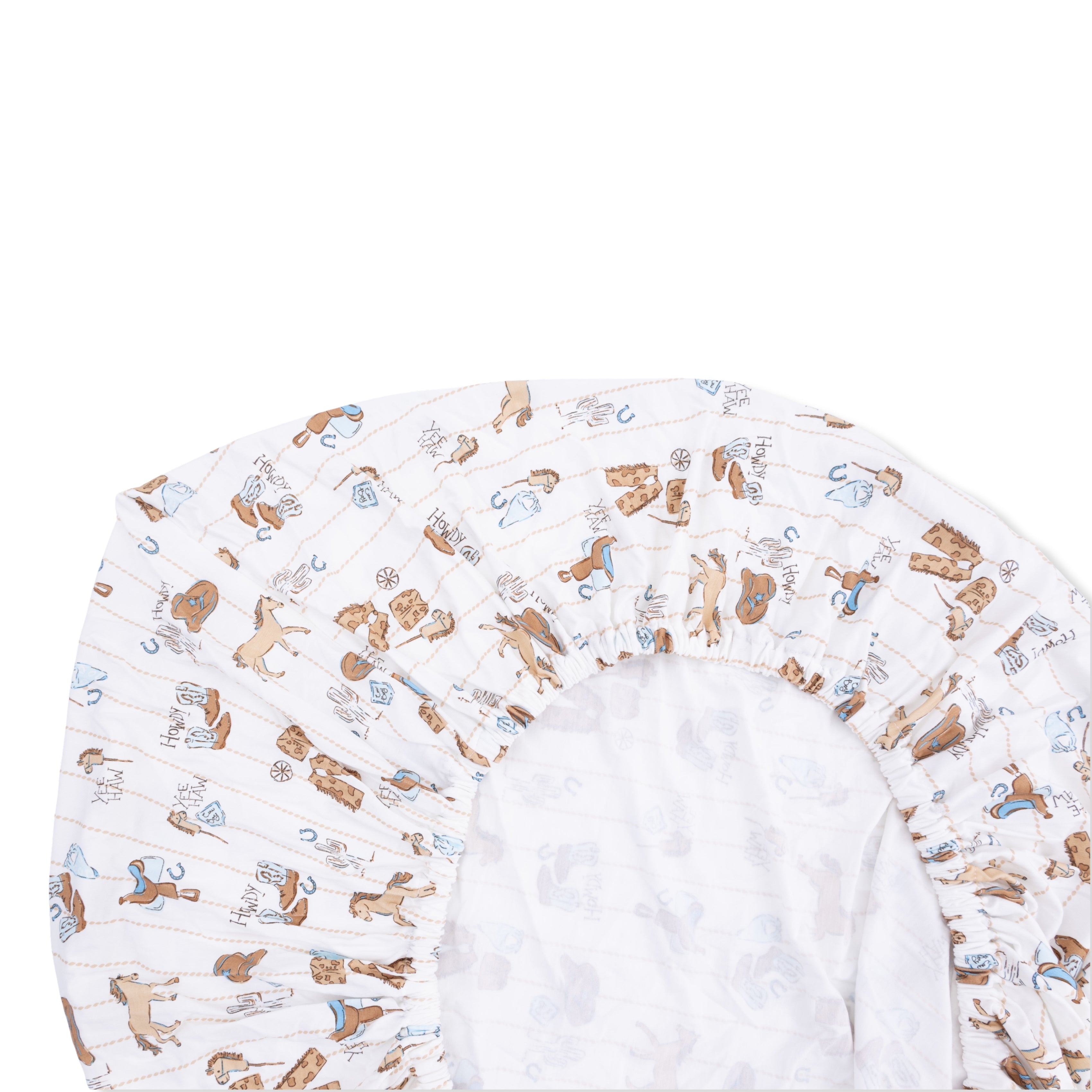 Cowboy Nursery - Crib Sheet