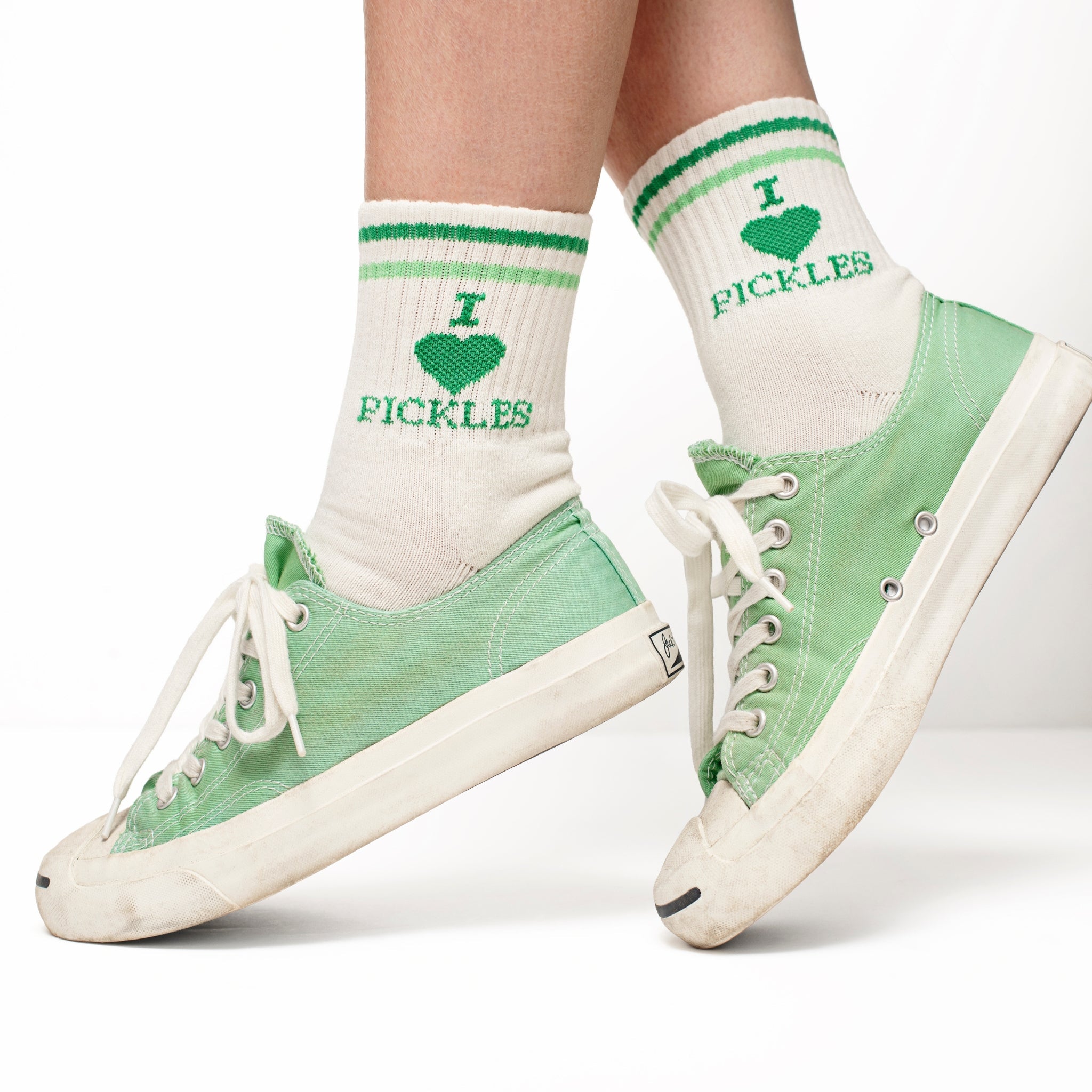 I Heart Pickles Socks