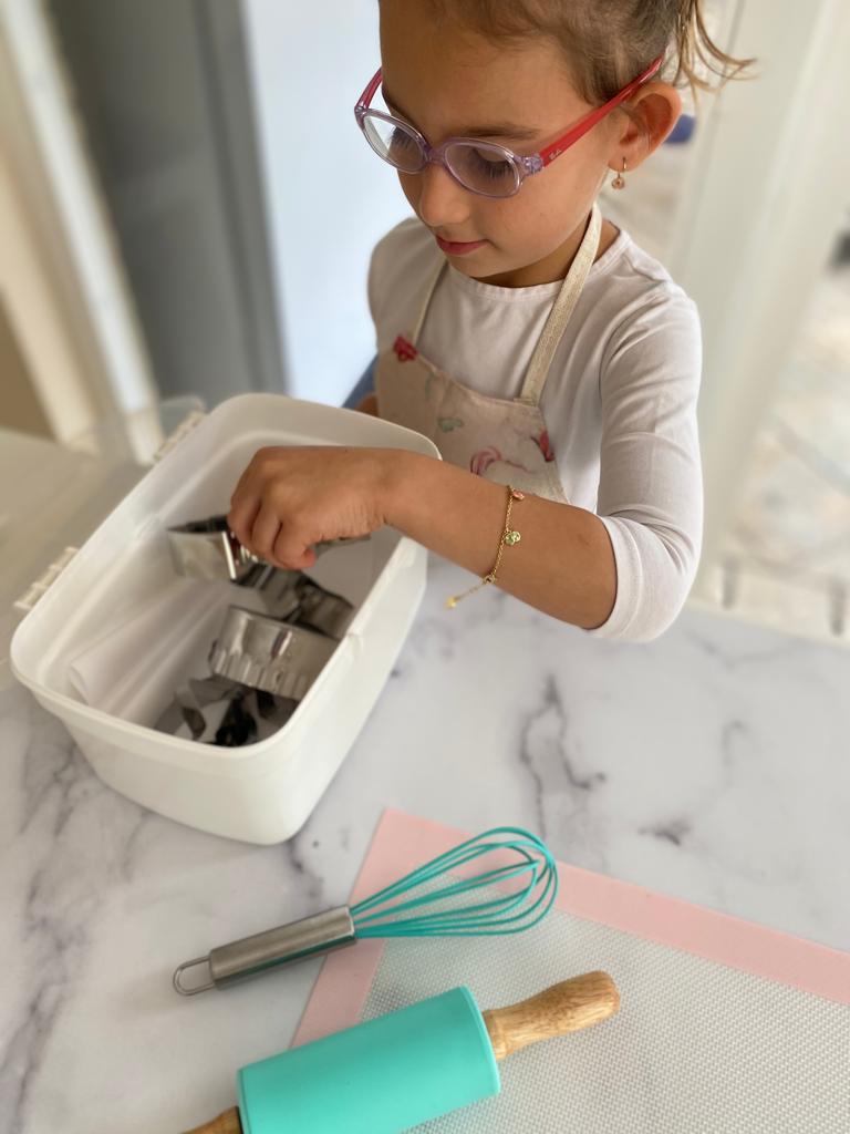 Tovla Jr. Unicorn Baking Set | Magical Kids Baking Kit With Tools, Apron & Recipe Cards